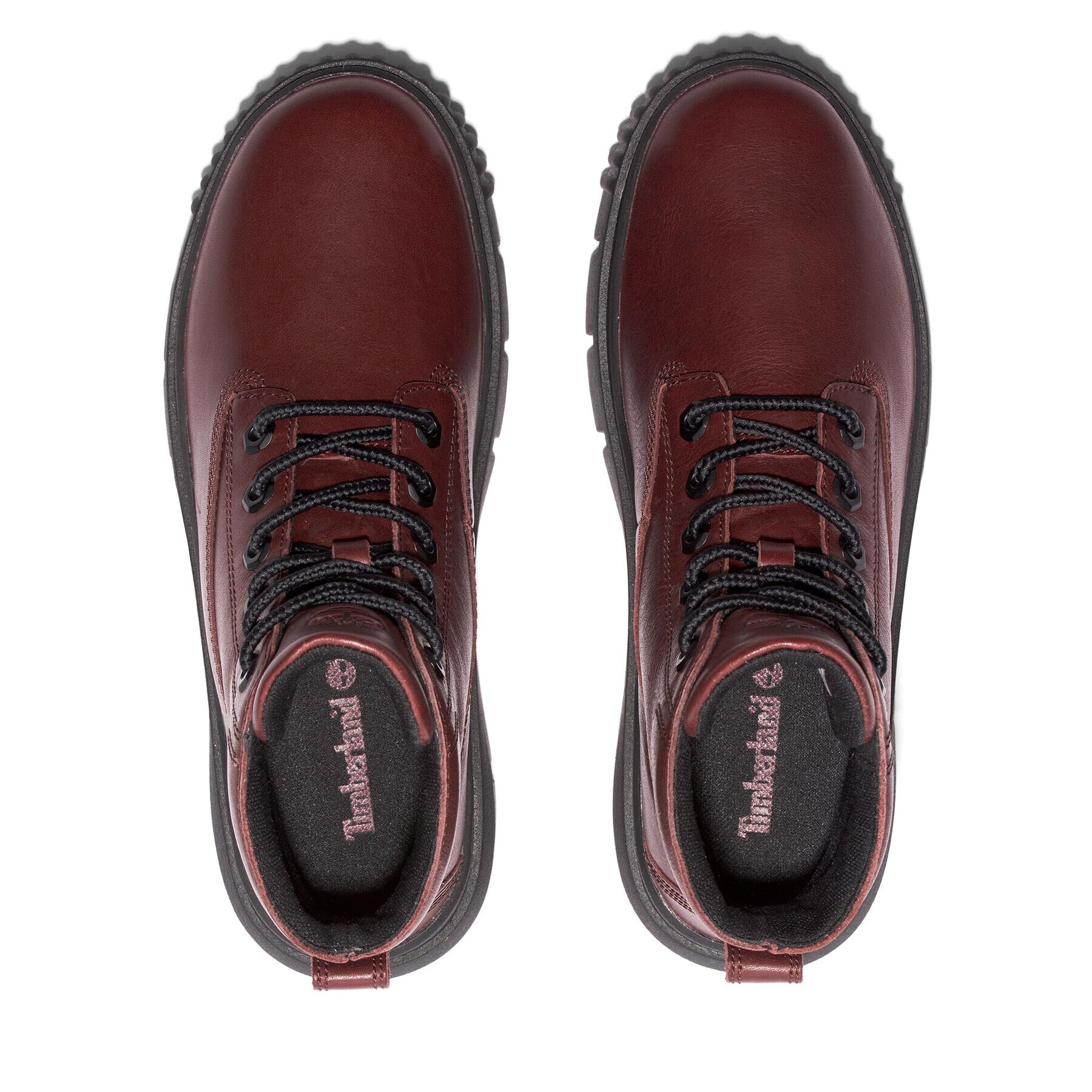 Timberland Боти Greyfield Leather Boot TB0A5PW9C601 Бордо - Pepit.bg