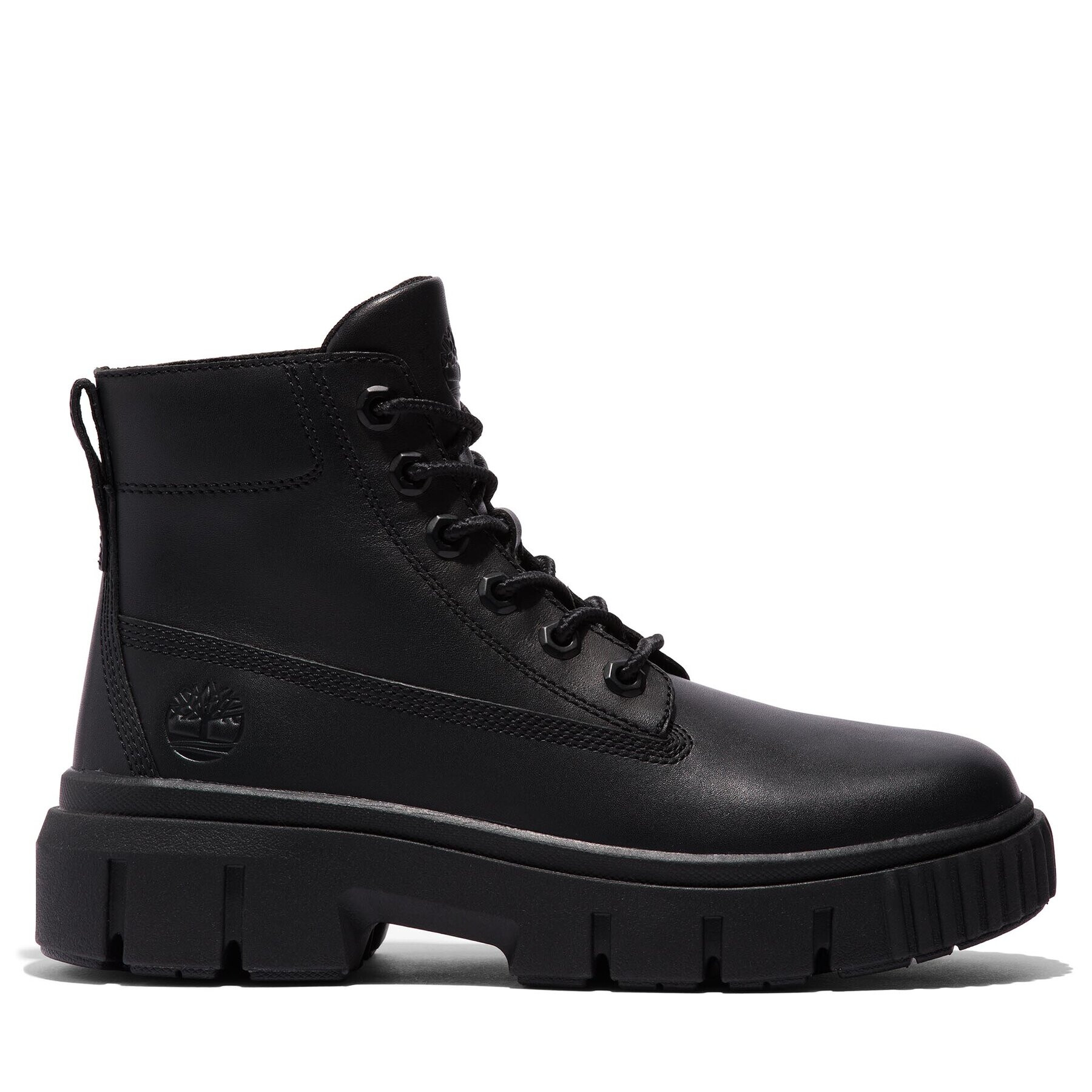 Timberland Боти Greyfield Leather Boot TB0A5ZDR0011 Черен - Pepit.bg