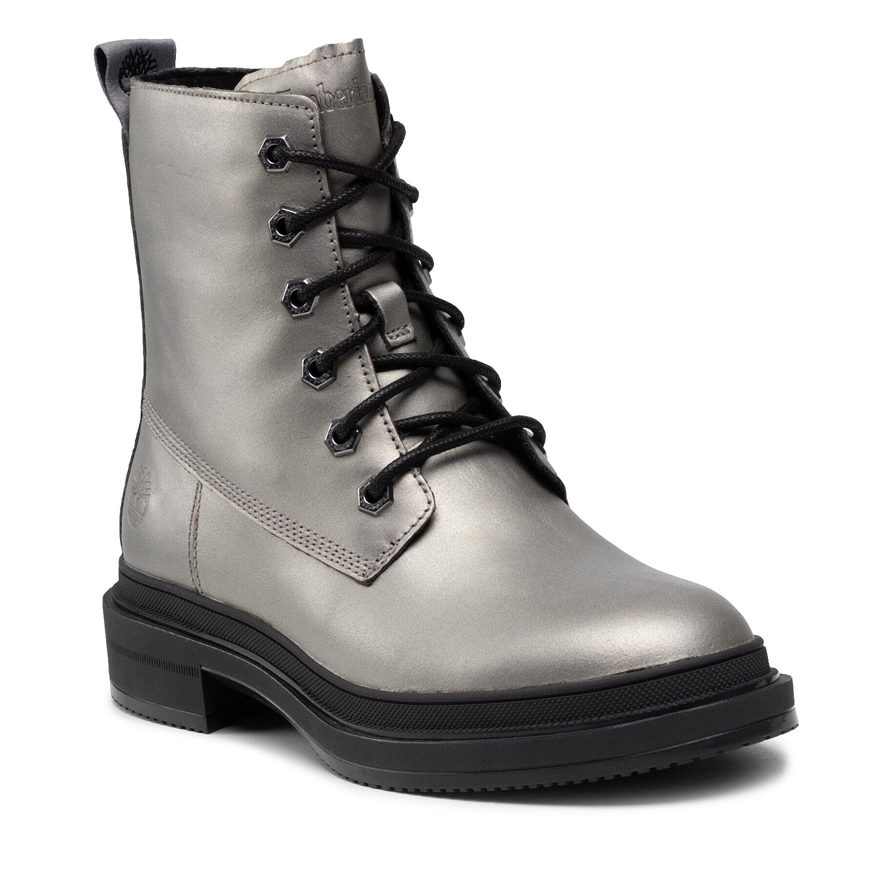 Timberland Боти Lisbon Lane Boot TB0A257VX691 Сив - Pepit.bg