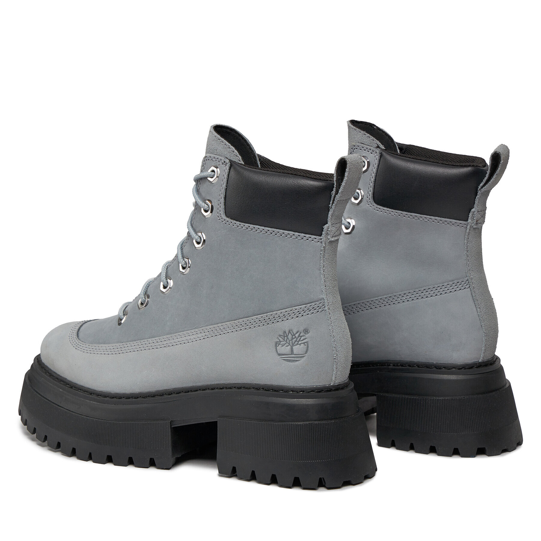 Timberland Боти Sky 6In Laceup TB0A42AWEA31 Сив - Pepit.bg