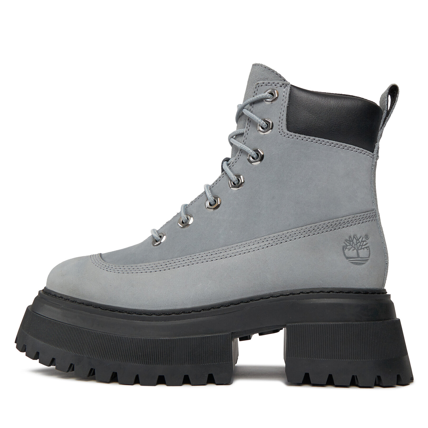 Timberland Боти Sky 6In Laceup TB0A42AWEA31 Сив - Pepit.bg