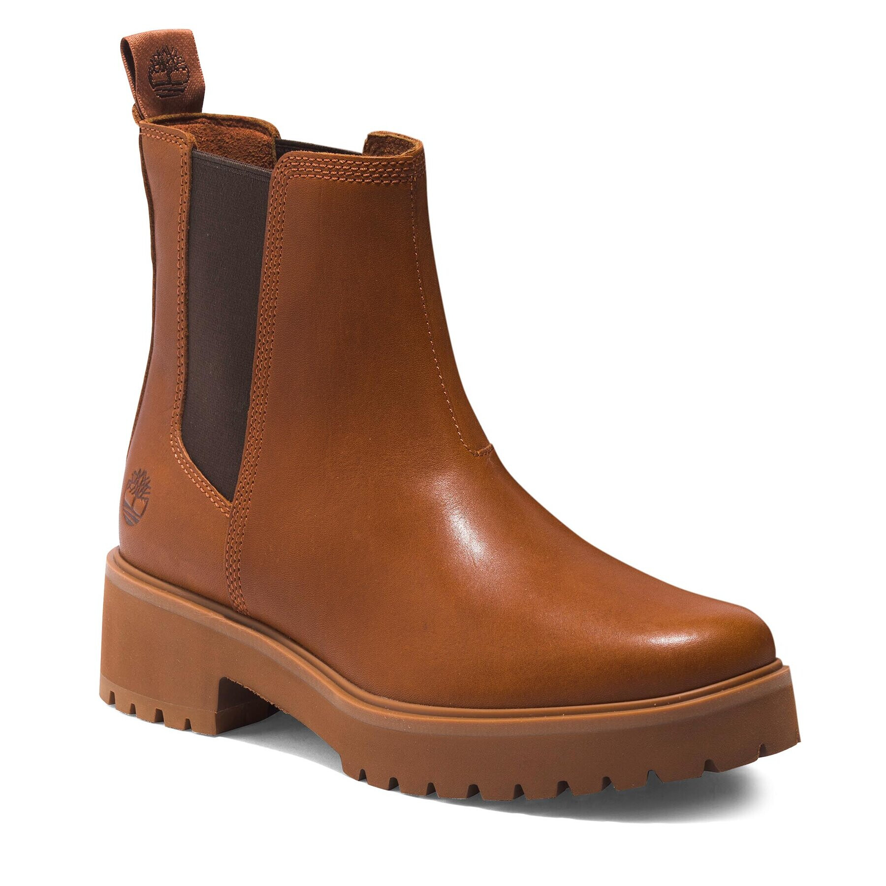 Timberland Боти тип челси Carnaby Cool Basic Chlsea TB0A41E6F131 Кафяв - Pepit.bg