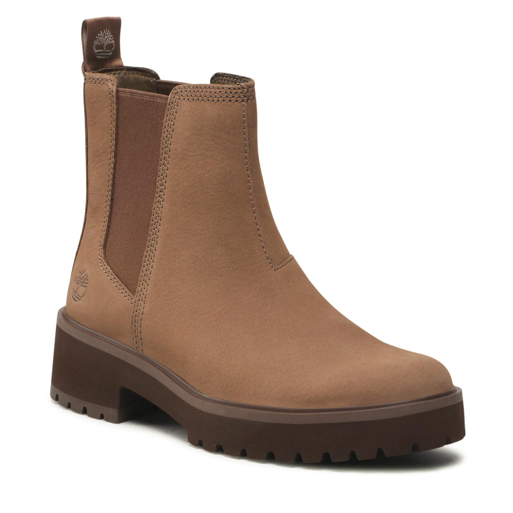 Timberland Боти тип челси Carnaby Cool Basic Chlsea TB0A5NQ7D691 Кафяв - Pepit.bg