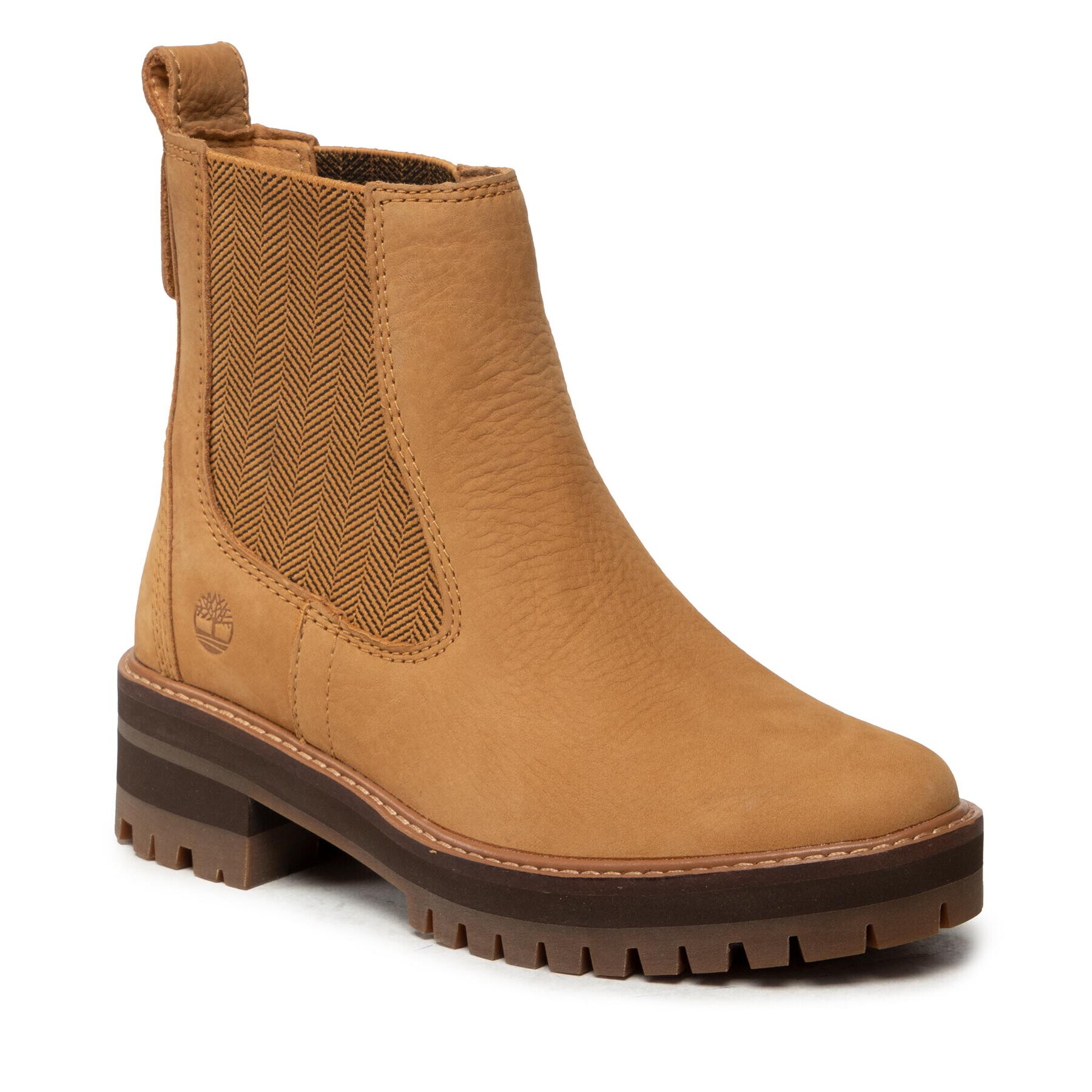 Timberland Боти тип челси Courmayeur Valley Chealsea TB0A2HKF763 Кафяв - Pepit.bg