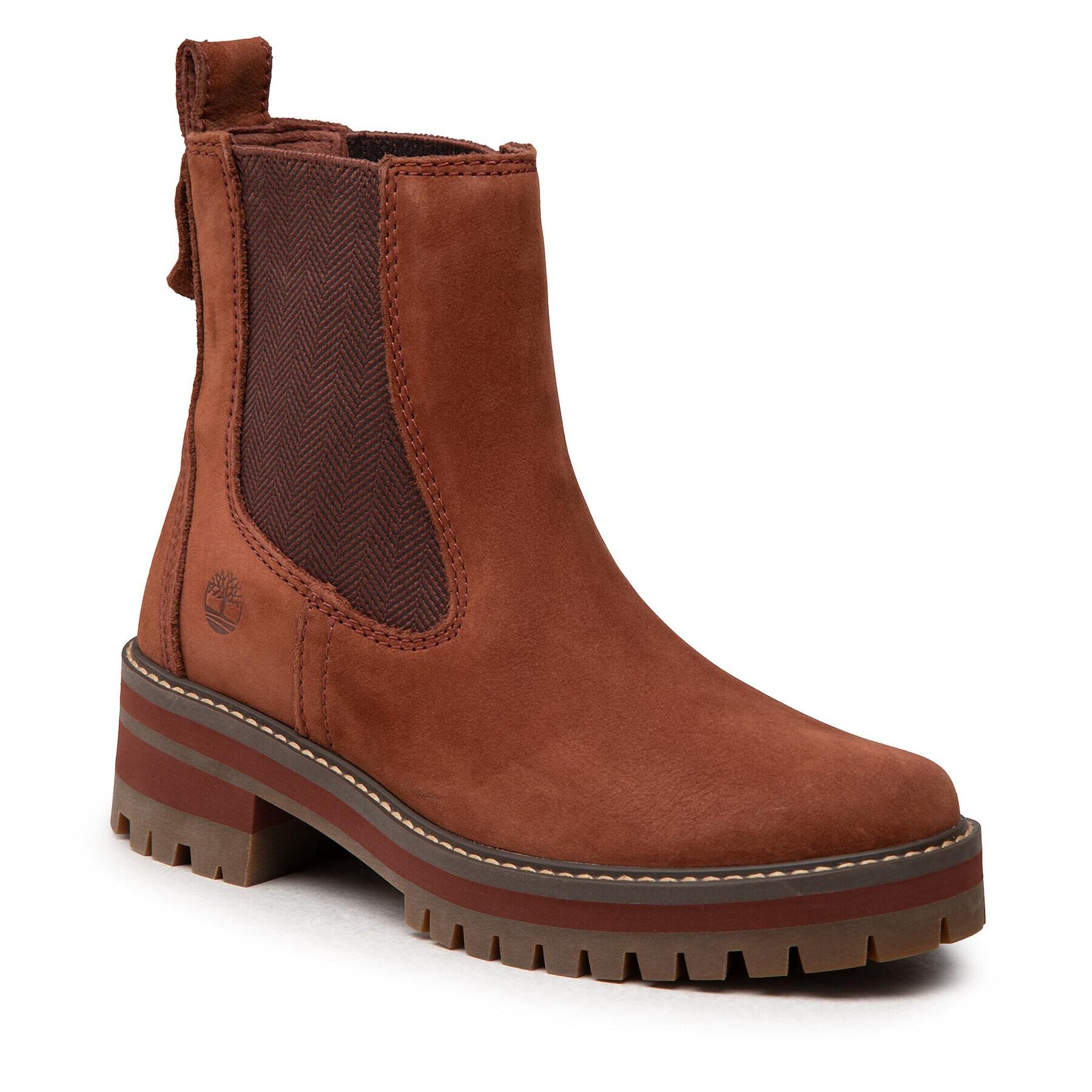 Timberland Боти тип челси Courmayeur Valley Chelsa TB0A2HKQCH71 Кафяв - Pepit.bg