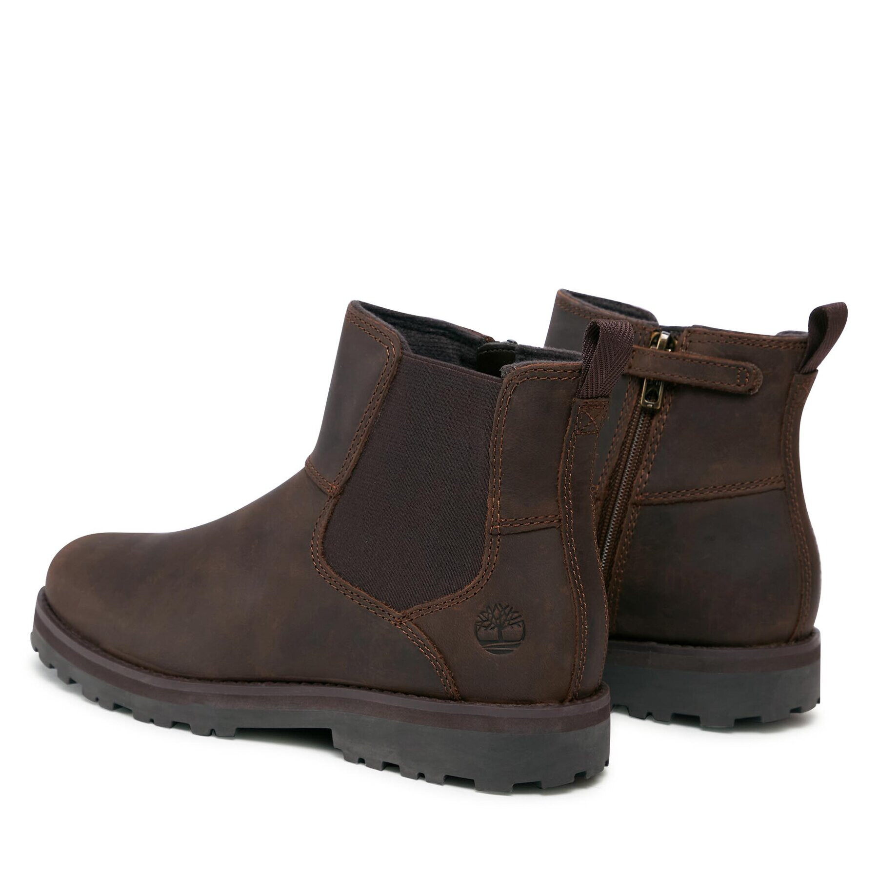 Timberland Ботуши Courma Kid Chelsea TB0A28PY9311 Кафяв - Pepit.bg