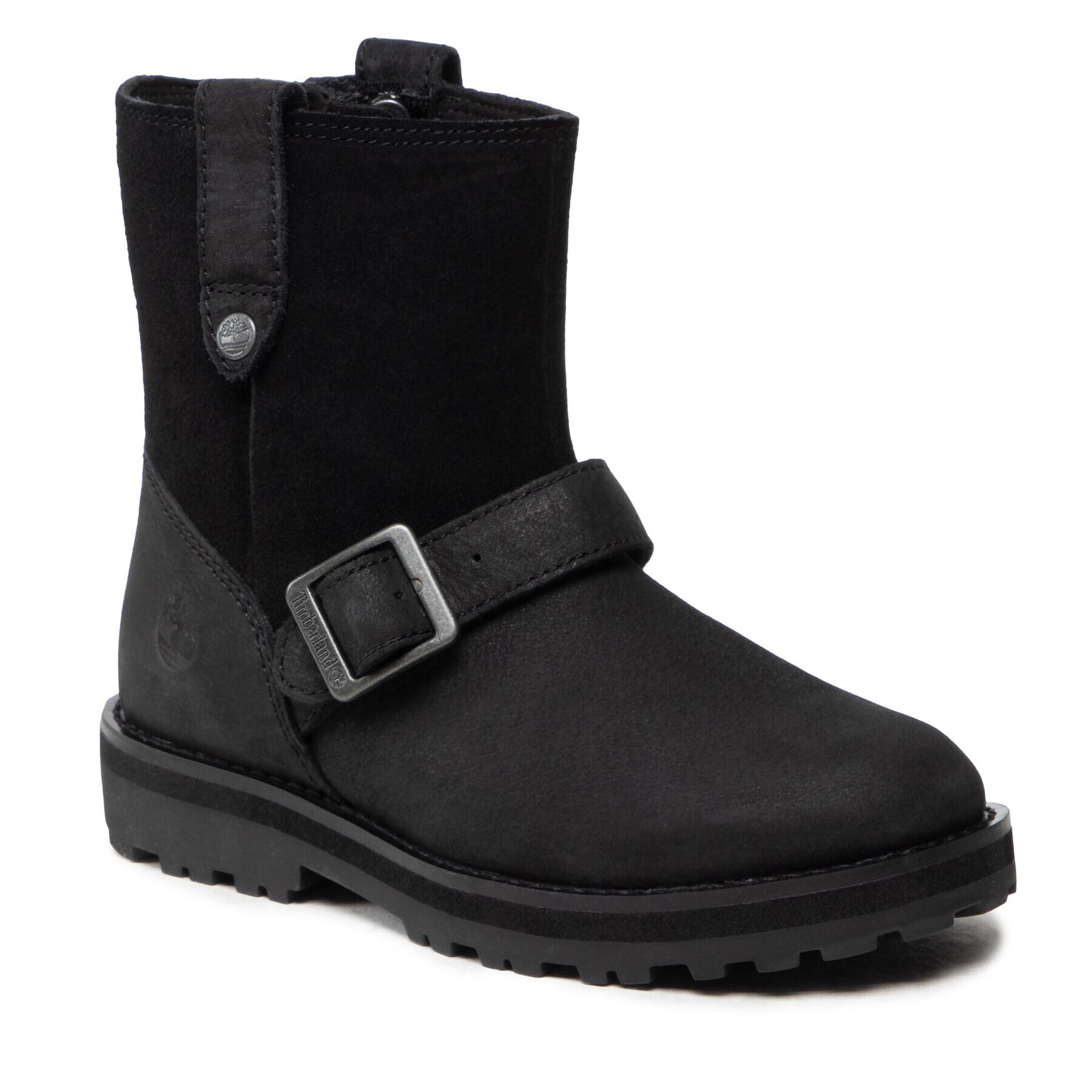 Timberland Ботуши Courma Kid Wl.Biker Bt TB0A2H67015 Черен - Pepit.bg