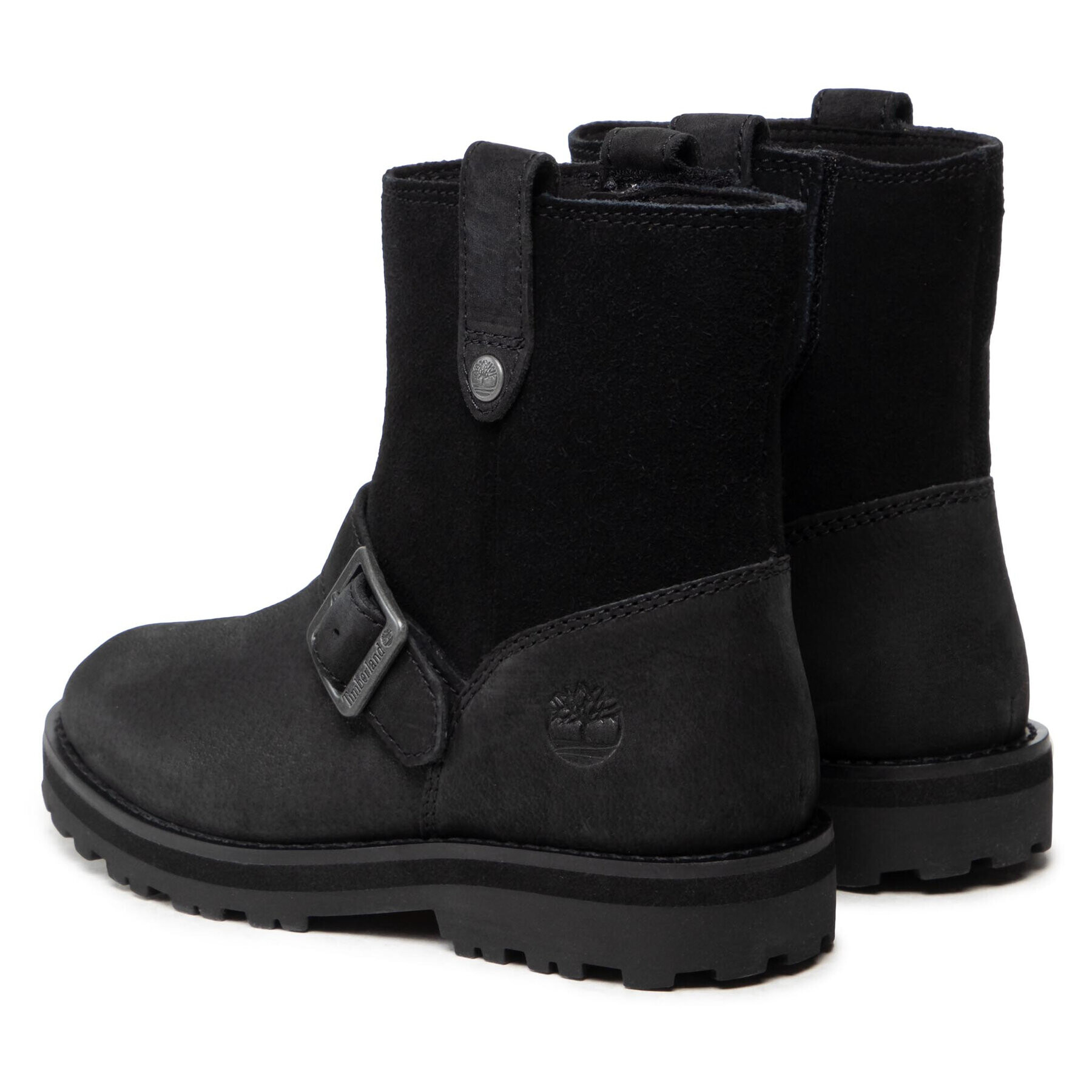 Timberland Ботуши Courma Kid Wl.Biker Bt TB0A2H67015 Черен - Pepit.bg