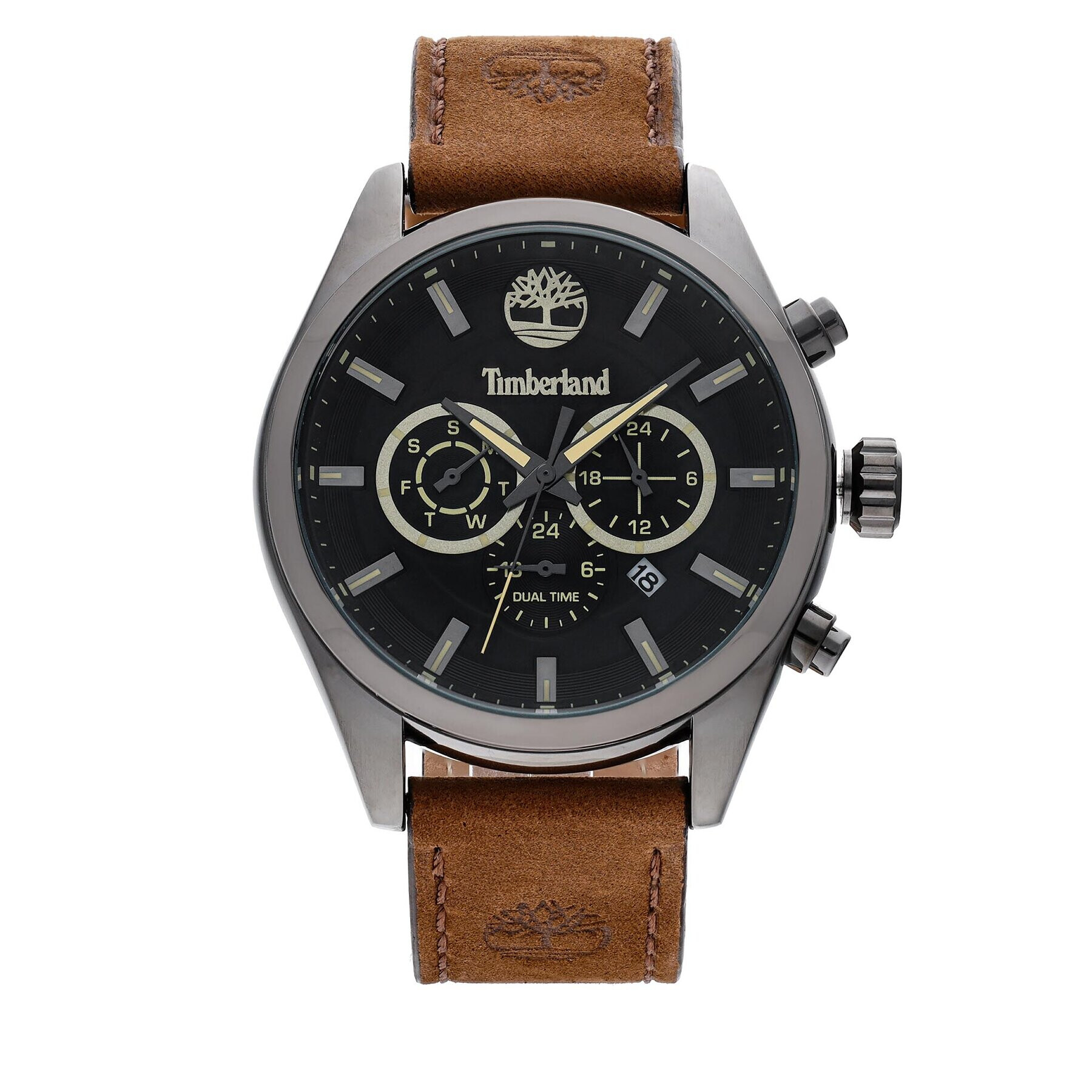 Timberland Часовник Ashmont 16062JYU/02 Кафяв - Pepit.bg
