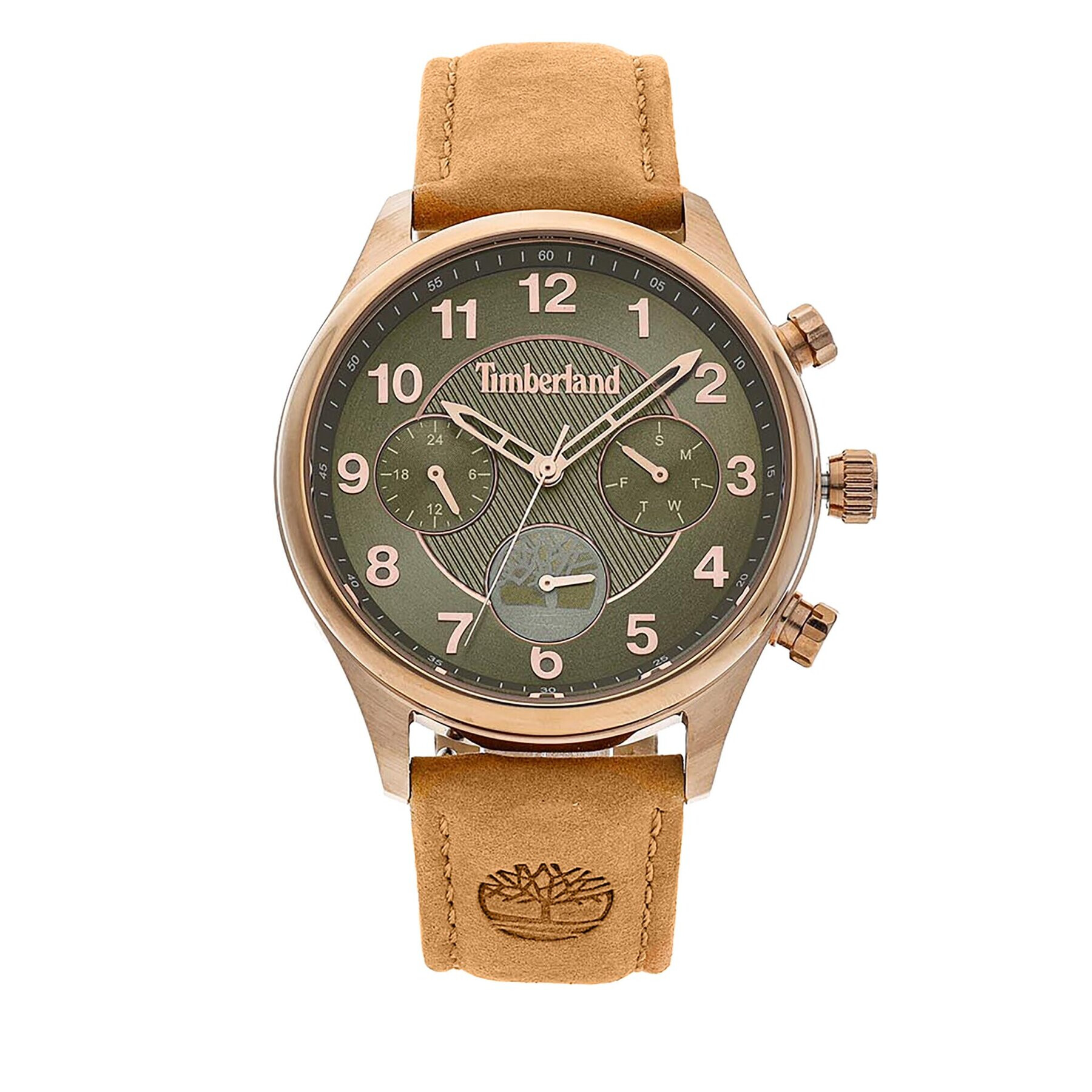 Timberland Часовник Ballardvale TDWLF2200101 Кафяв - Pepit.bg