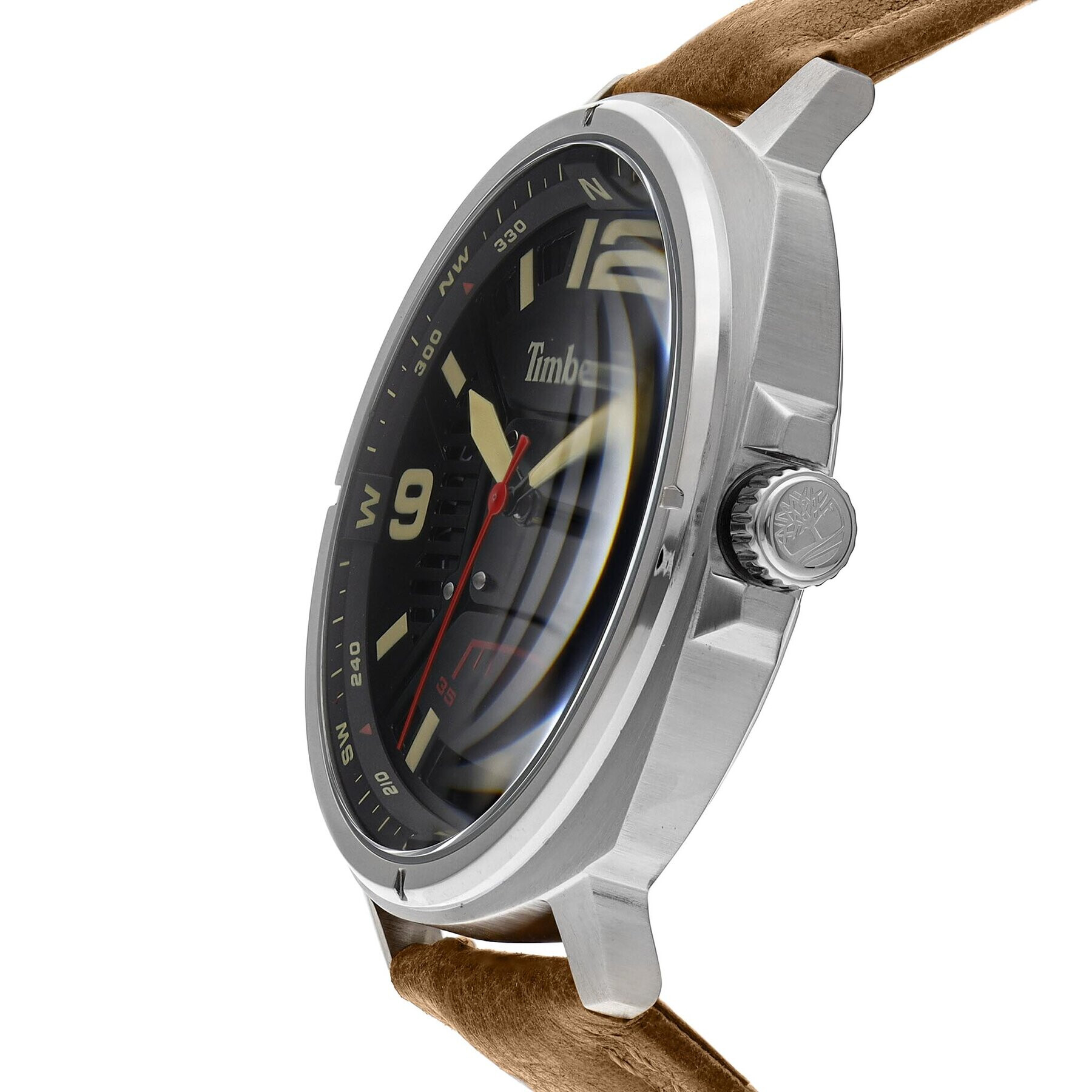 Timberland Часовник Breakheart TDWGB2201402 Кафяв - Pepit.bg