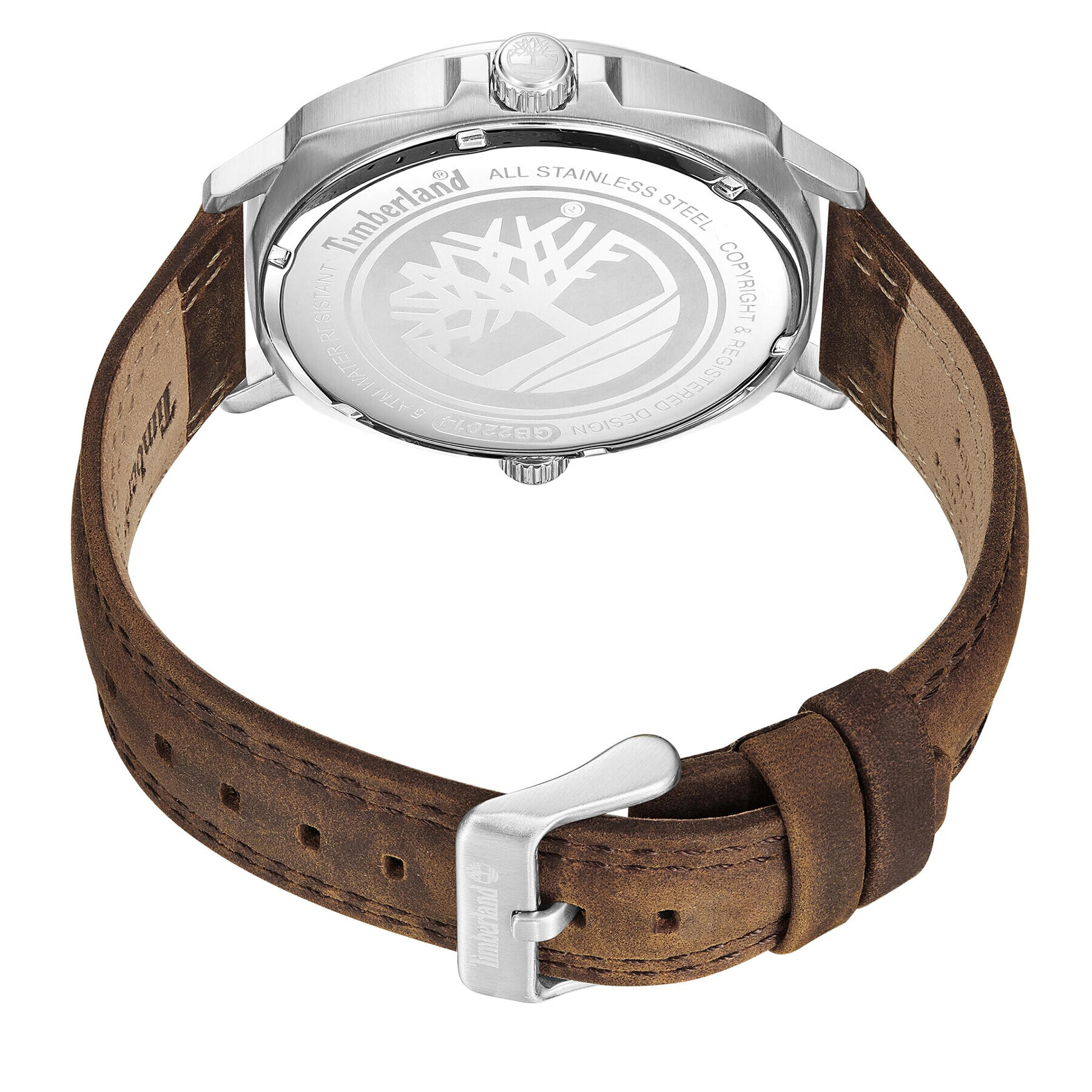 Timberland Часовник Breakheart TDWGB2201403 Кафяв - Pepit.bg