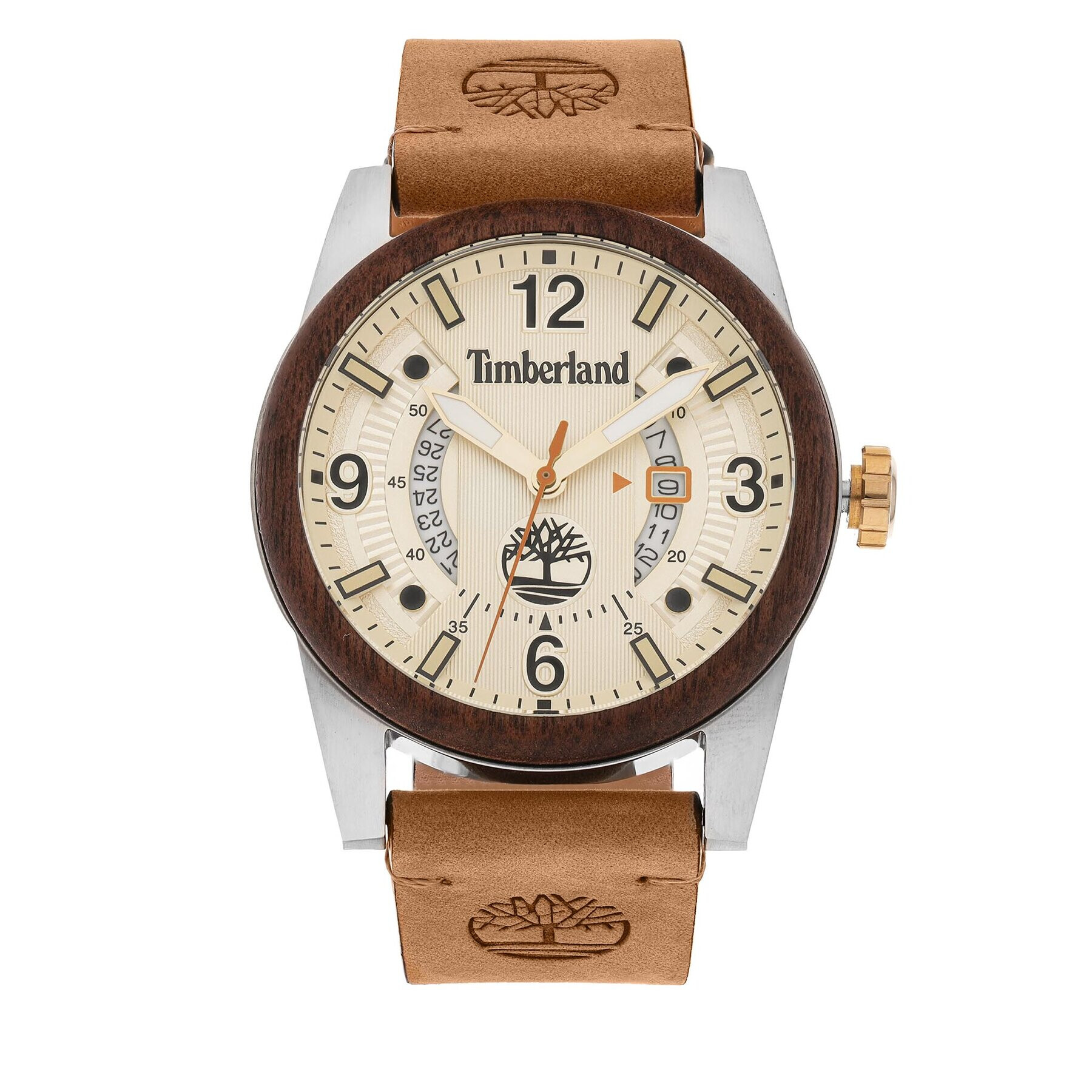 Timberland Часовник Ferndale TDWGB2103401 Кафяв - Pepit.bg