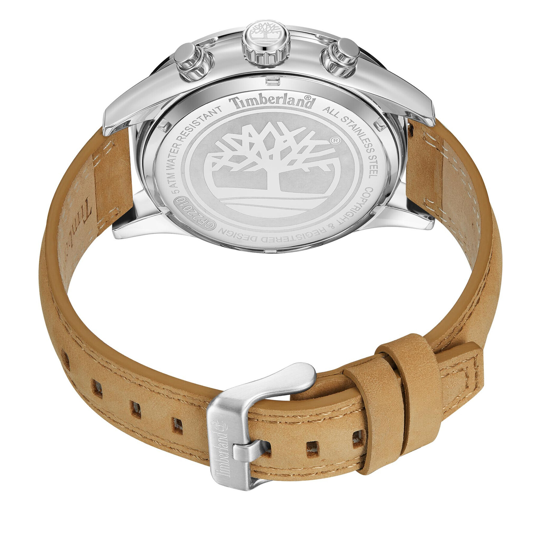 Timberland Часовник Hooksett TDWGF2201002 Кафяв - Pepit.bg