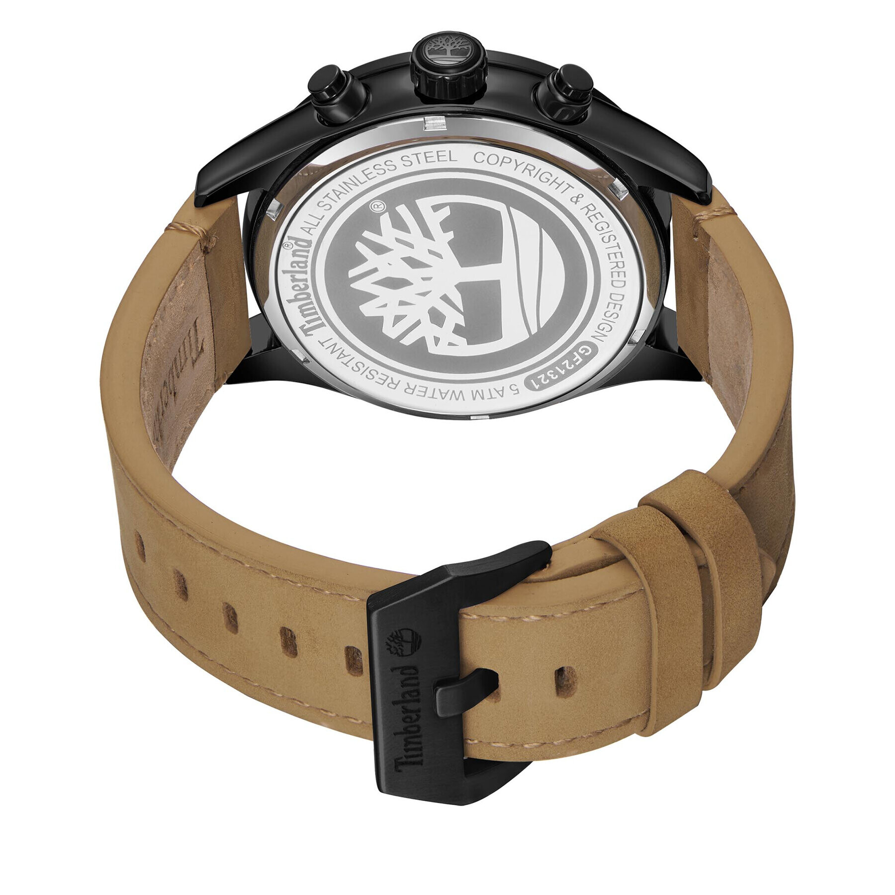 Timberland Часовник Tidemark TDWGF2132102 Кафяв - Pepit.bg