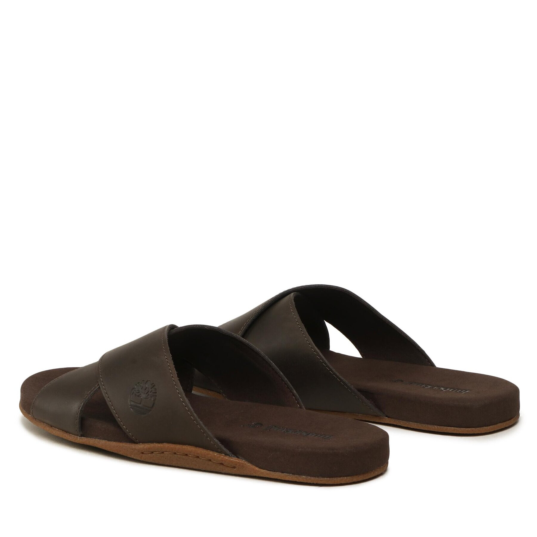Timberland Чехли Seatonbay Crossstrapslide TB0A242D2001 Кафяв - Pepit.bg