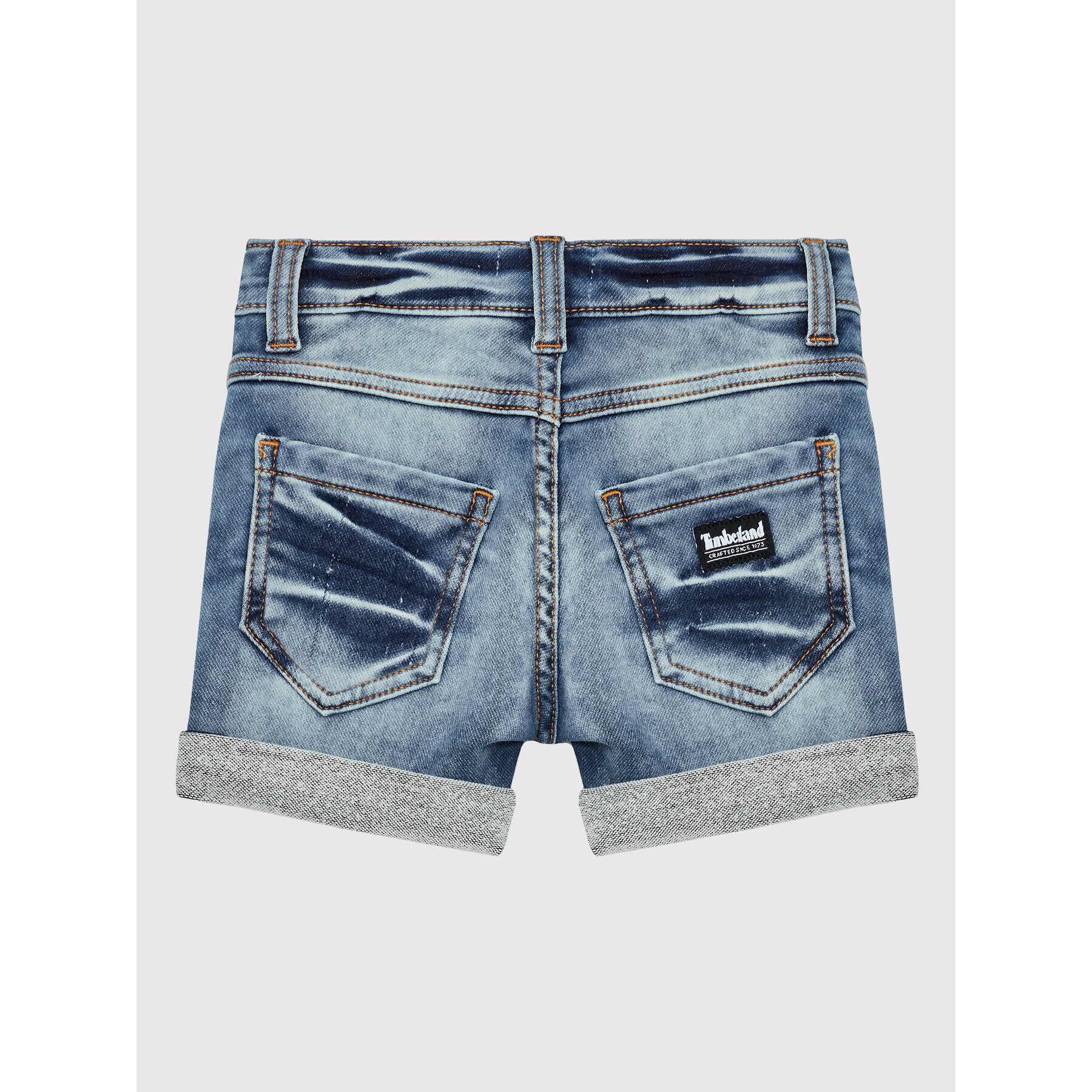 Timberland Дънкови шорти T24B75 S Тъмносин Regular Fit - Pepit.bg