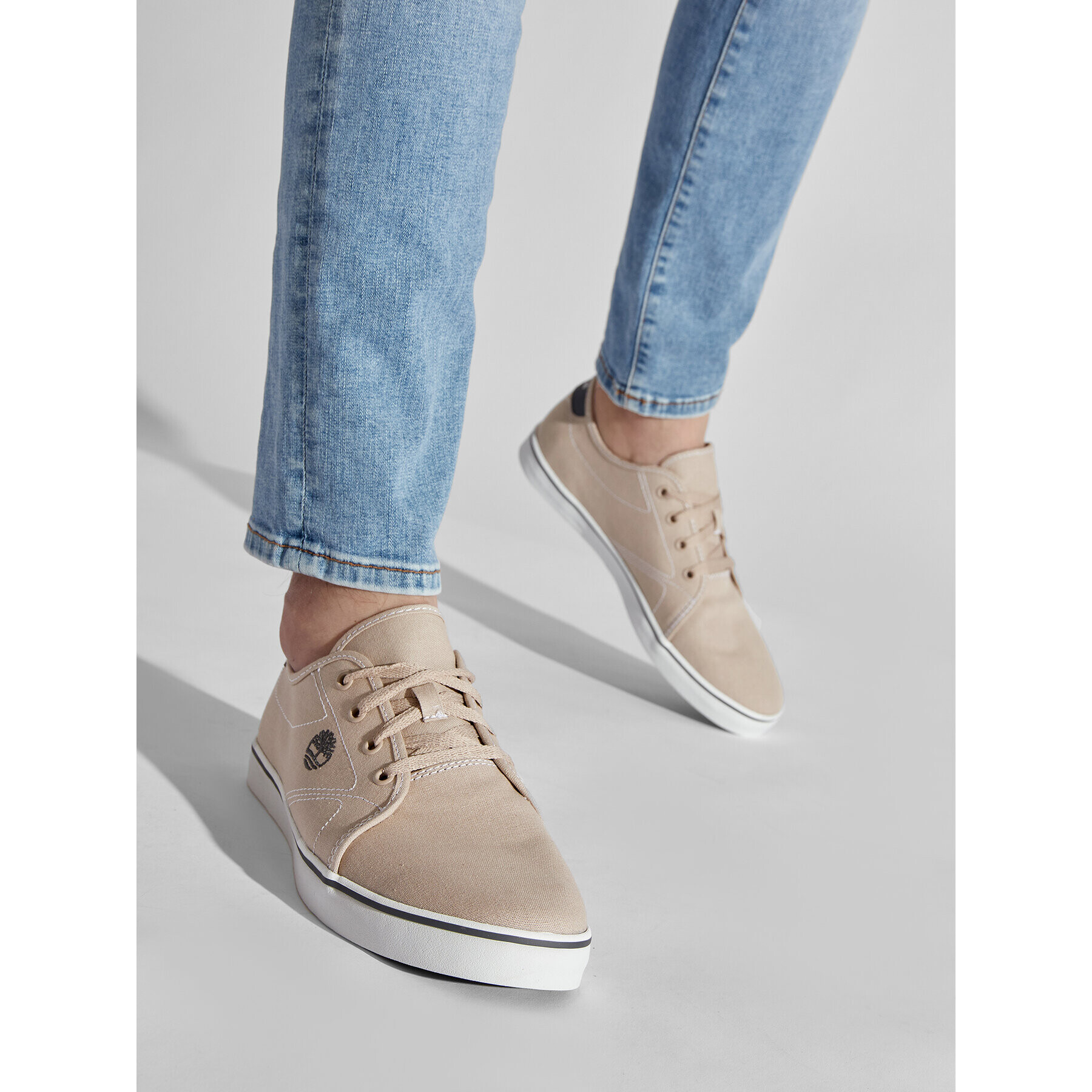 Timberland Гуменки Skape Pk Canv Vulc Ox Basic TB0A27WU269 Бежов - Pepit.bg