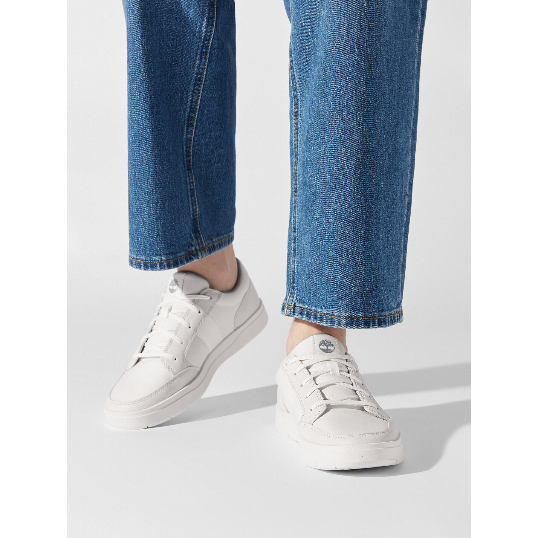 Timberland Кецове Davis Square TB0A5Z99L771 Бял - Pepit.bg