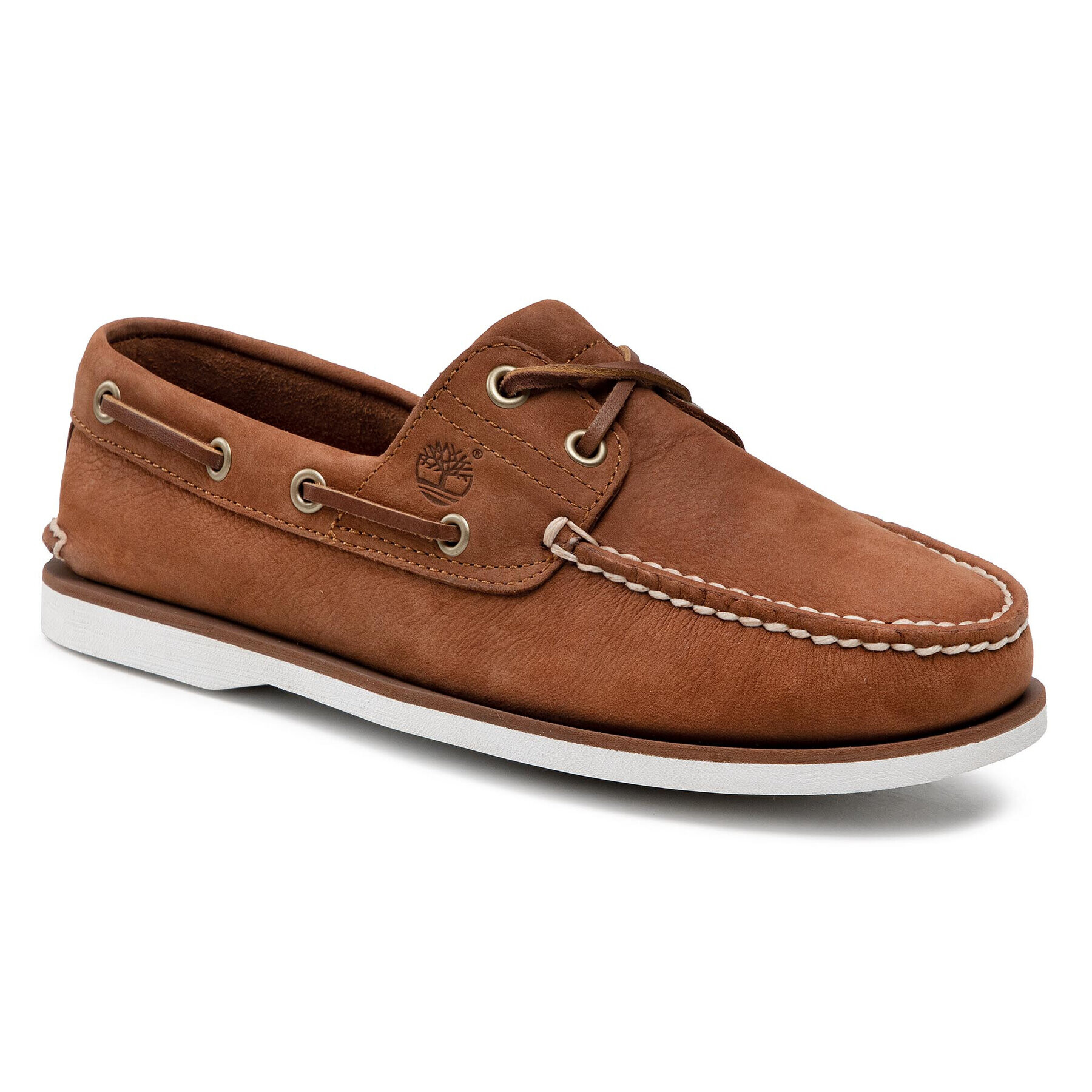 Timberland Мокасини Classic Boat 2 Eye TB0A43V1F131 Кафяв - Pepit.bg