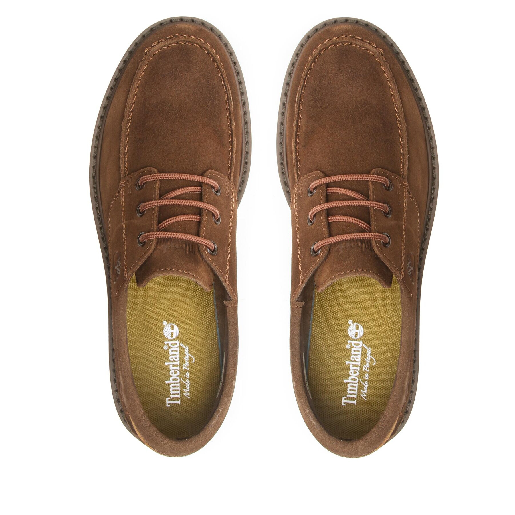 Timberland Обувки Newmarket II Lthr Boat TB0A5REM9681 Кафяв - Pepit.bg