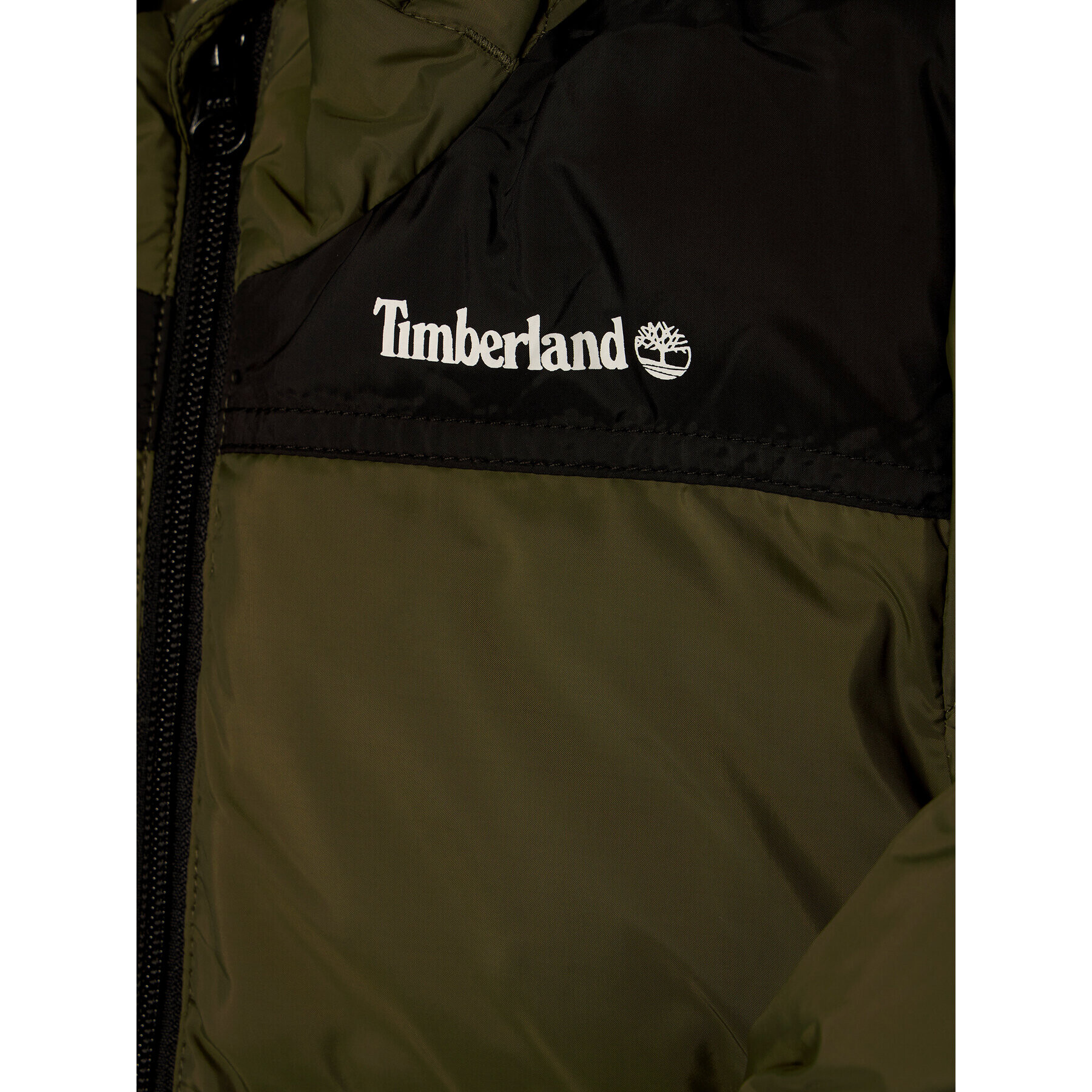 Timberland Пухено яке T26515 S Зелен Regular Fit - Pepit.bg