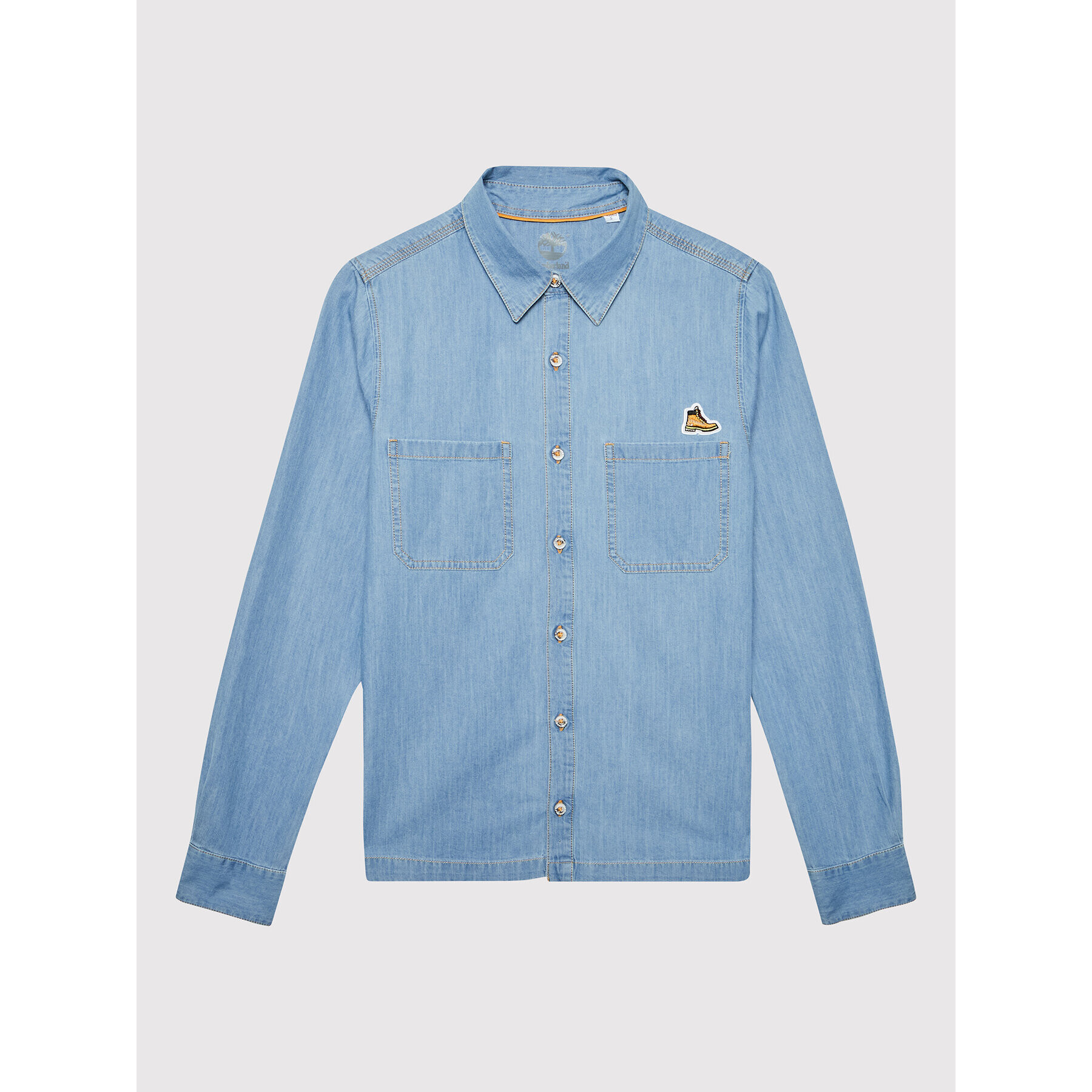 Timberland Риза T25T25 S Син Regular Fit - Pepit.bg