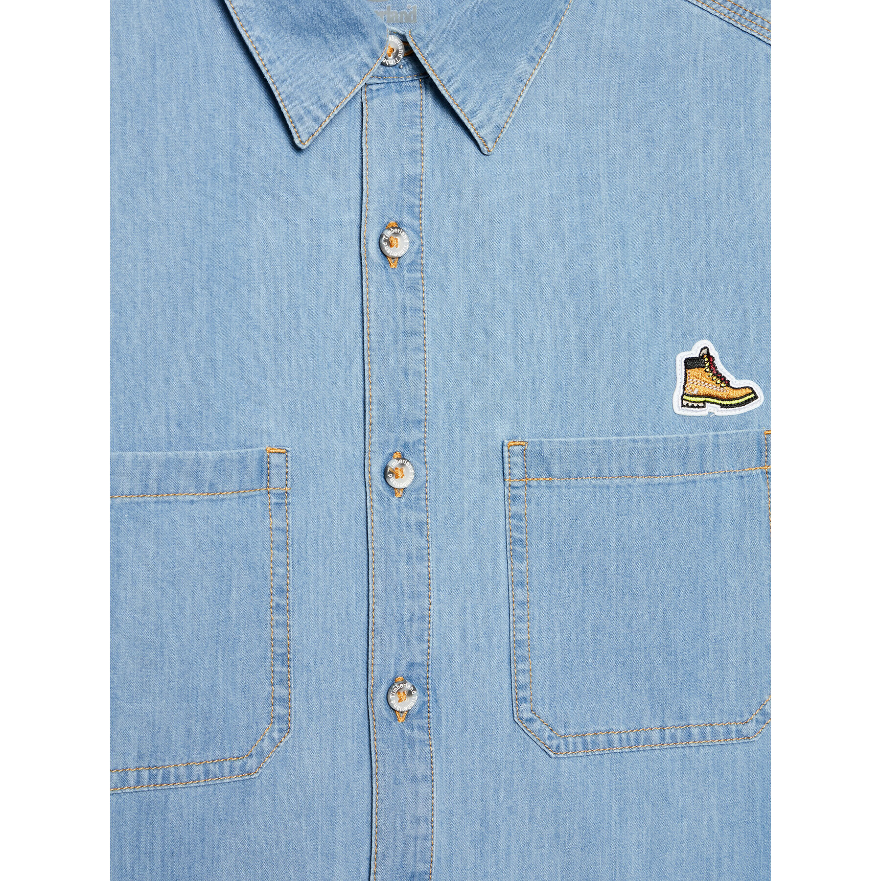 Timberland Риза T25T25 S Син Regular Fit - Pepit.bg
