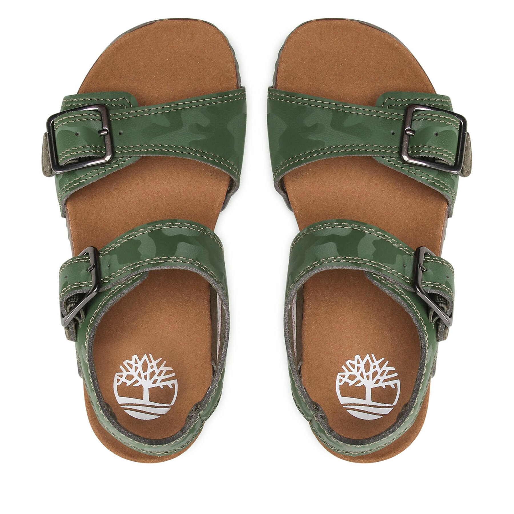 Timberland Сандали Castle Island 2 Strap TB0A2APS9111 Зелен - Pepit.bg