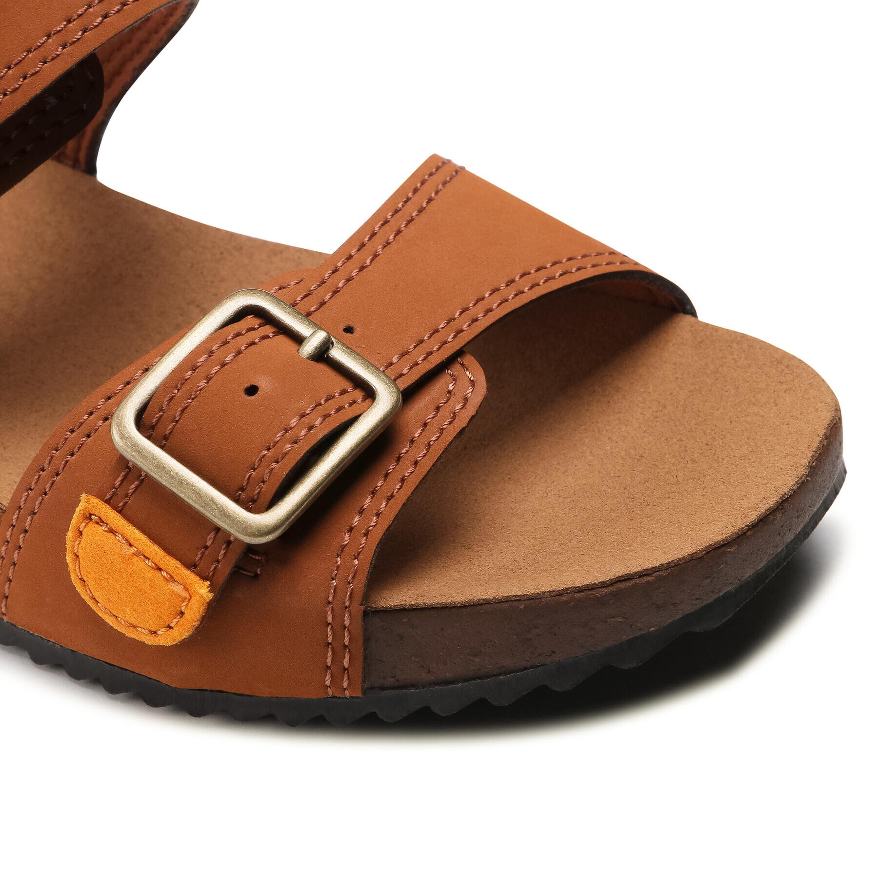 Timberland Сандали Castle Island 2 Strap TB0A427QF13 Кафяв - Pepit.bg