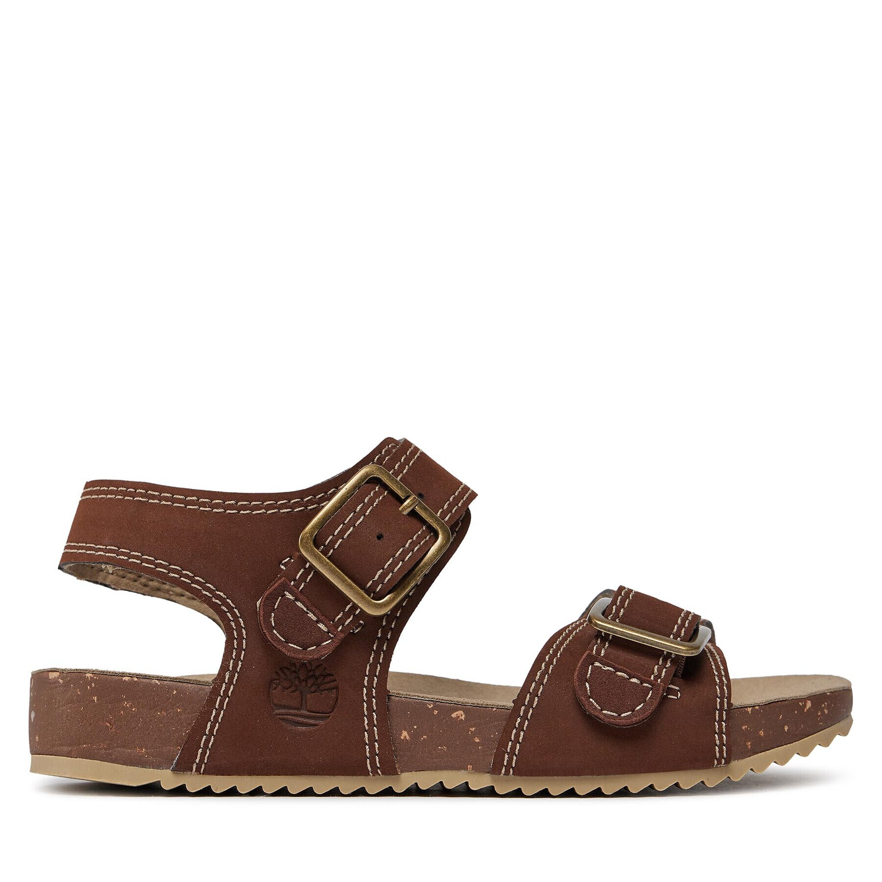 Timberland Сандали Castle Island 2 Strap TB0A5SZT9311 Кафяв - Pepit.bg