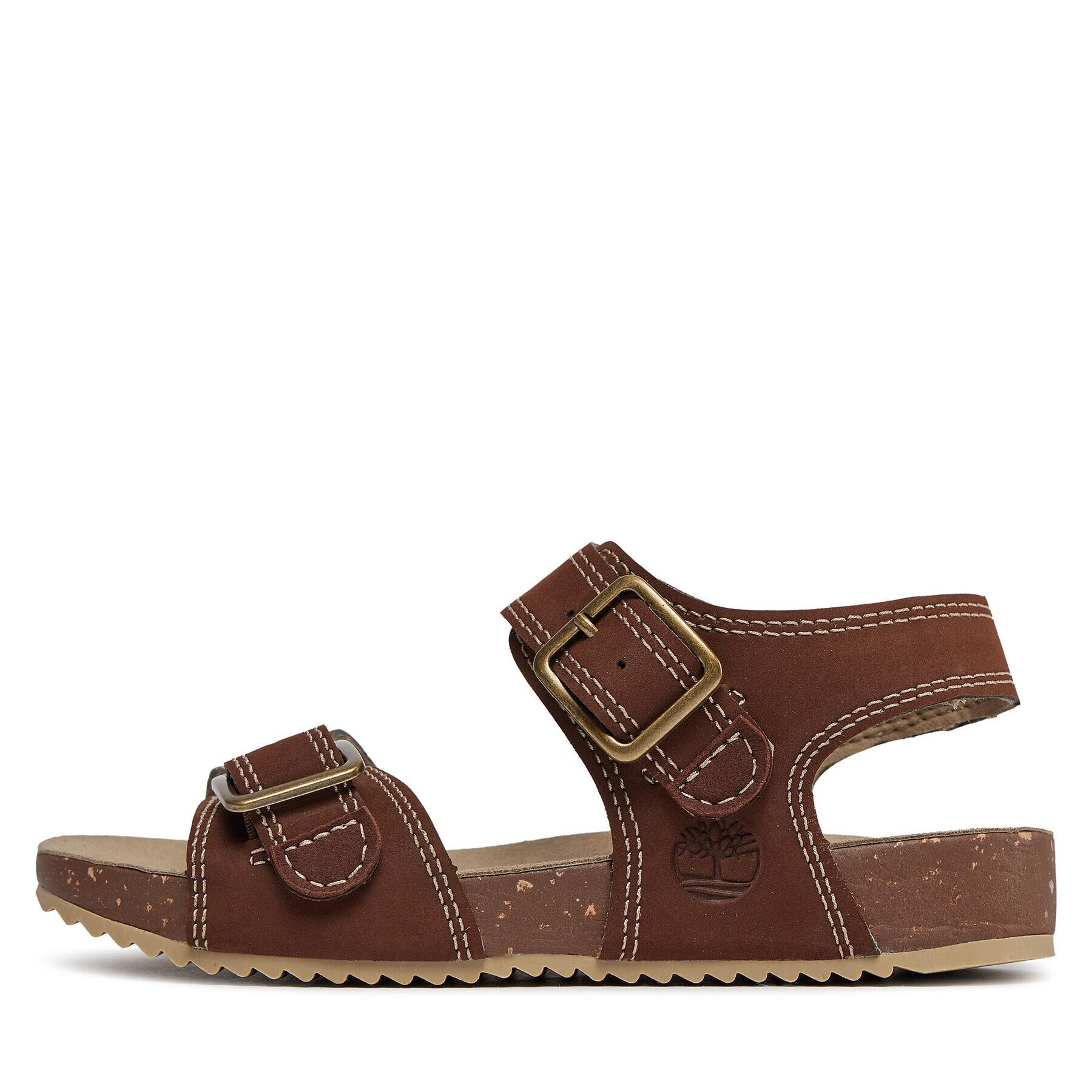 Timberland Сандали Castle Island 2 Strap TB0A5SZT9311 Кафяв - Pepit.bg