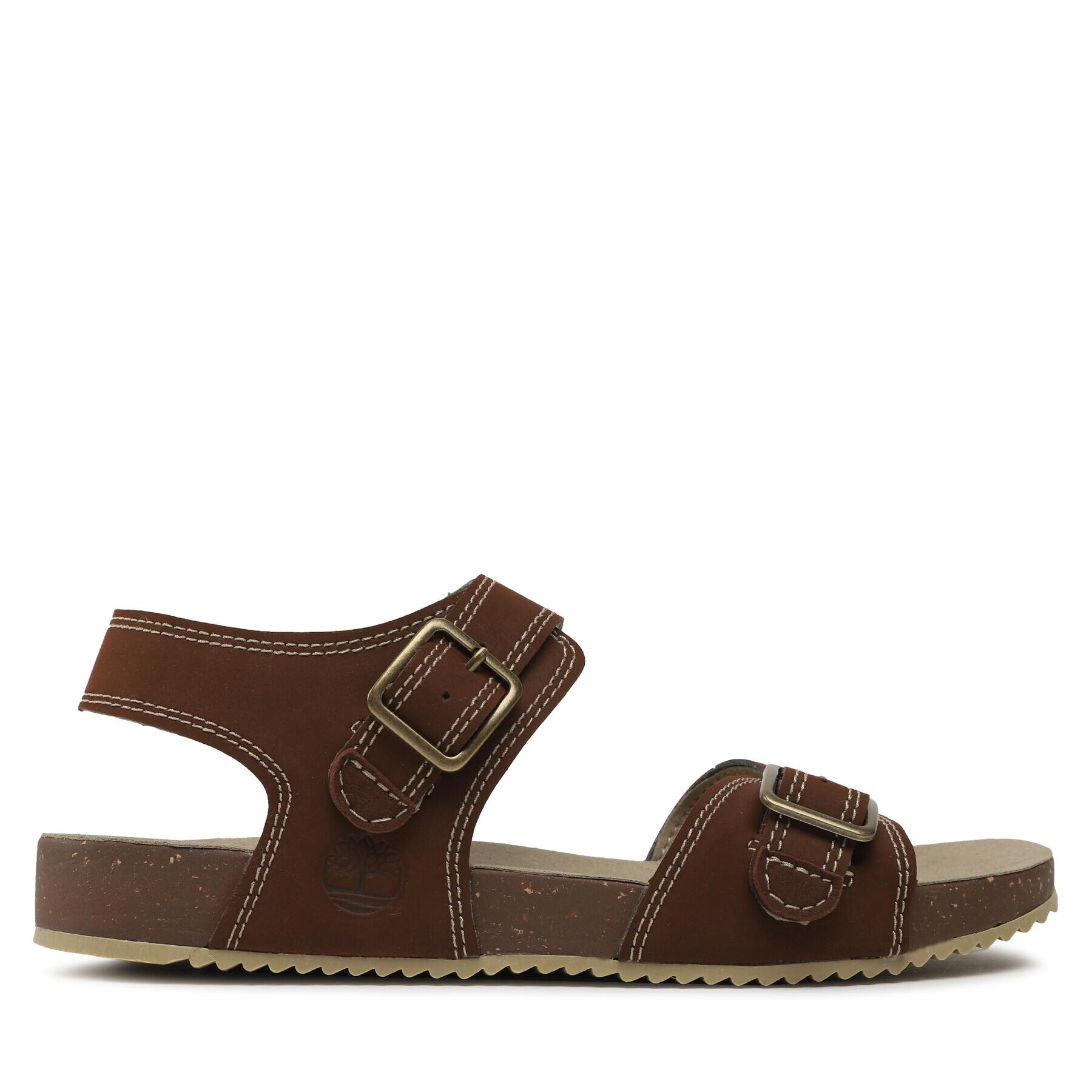 Timberland Сандали Castle Island 2 Strap TB0A5WGH9311 Кафяв - Pepit.bg