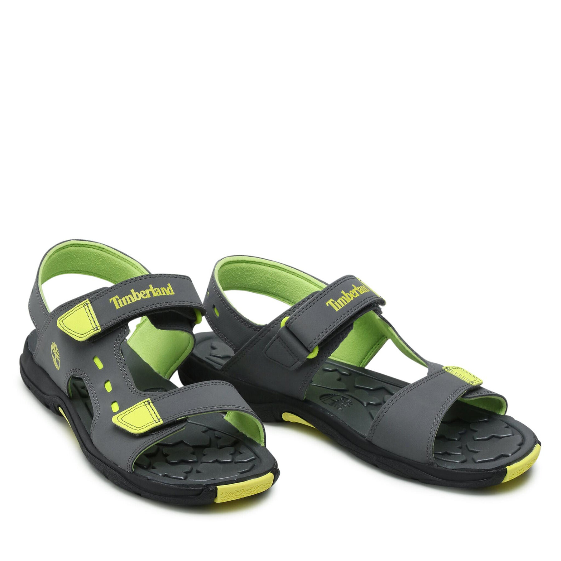 Timberland Сандали Moss Jump 2 Strap Sandal TB0A435S033 Сив - Pepit.bg