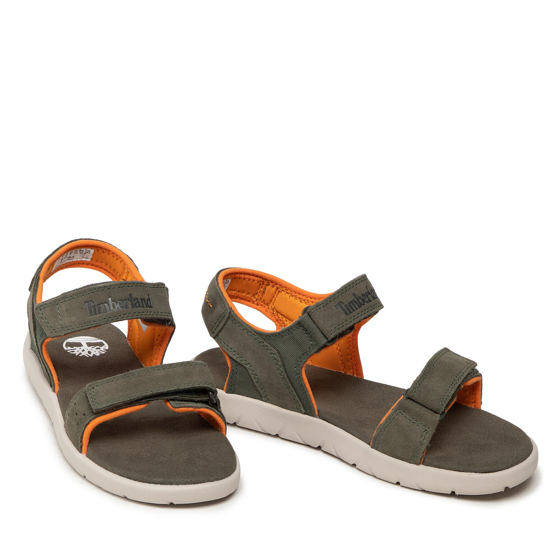 Timberland Сандали Nubble L/F2 Strp Sandal Basic TB0A2JWCA581 Зелен - Pepit.bg