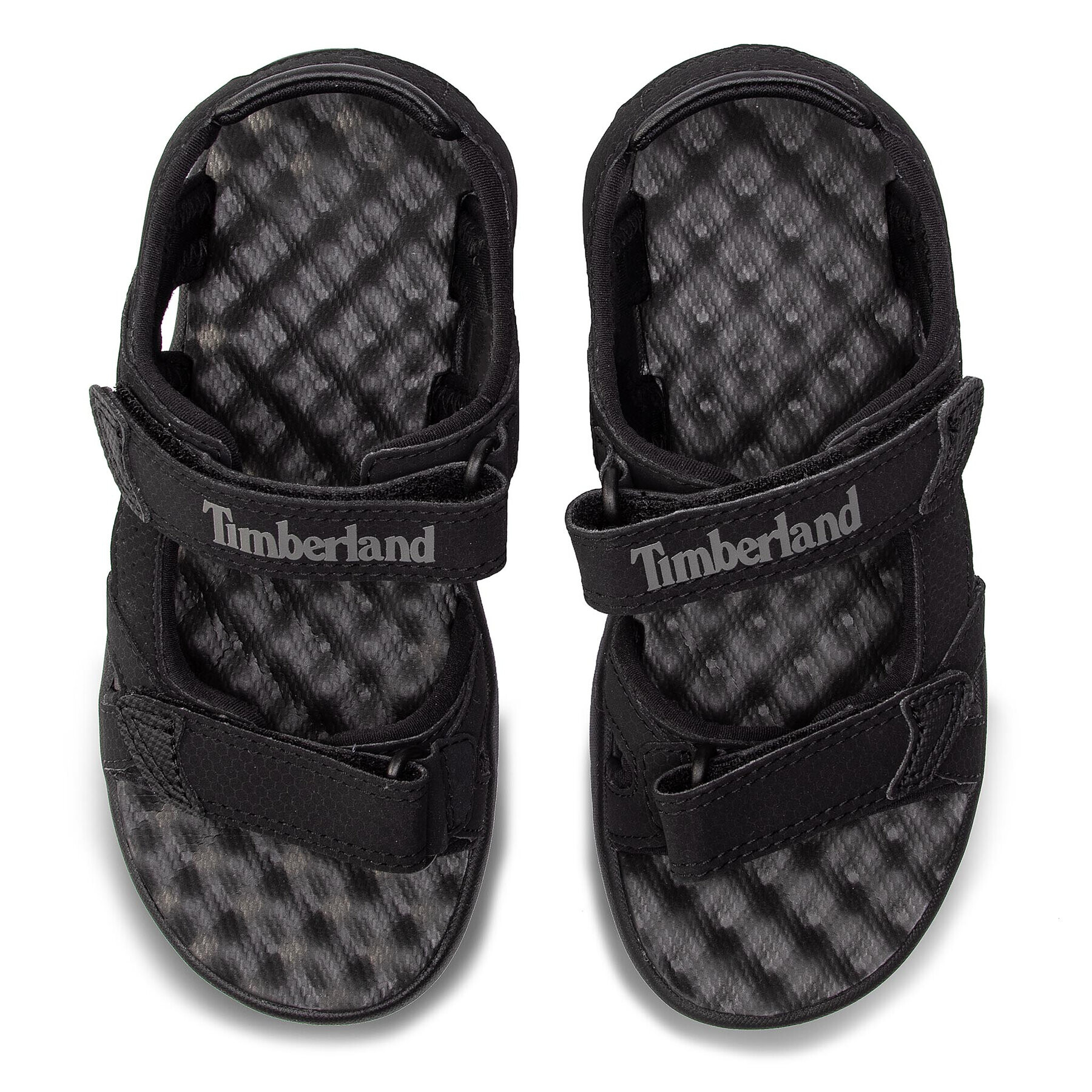 Timberland Сандали Perkins Row 2-Strap TB0A1QXQ0011 Черен - Pepit.bg