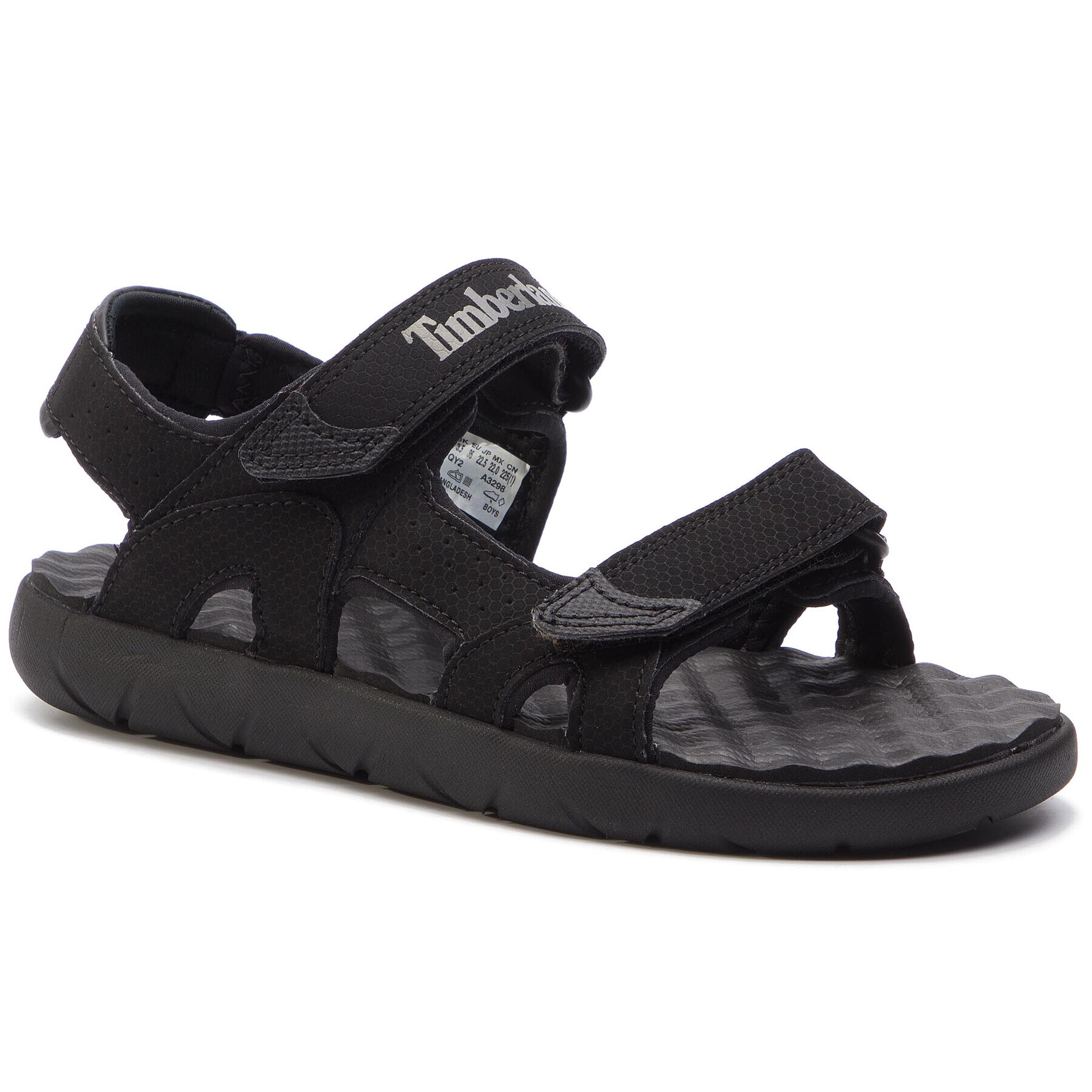 Timberland Сандали Perkins Row 2-Strap TB0A1QY20011 Черен - Pepit.bg