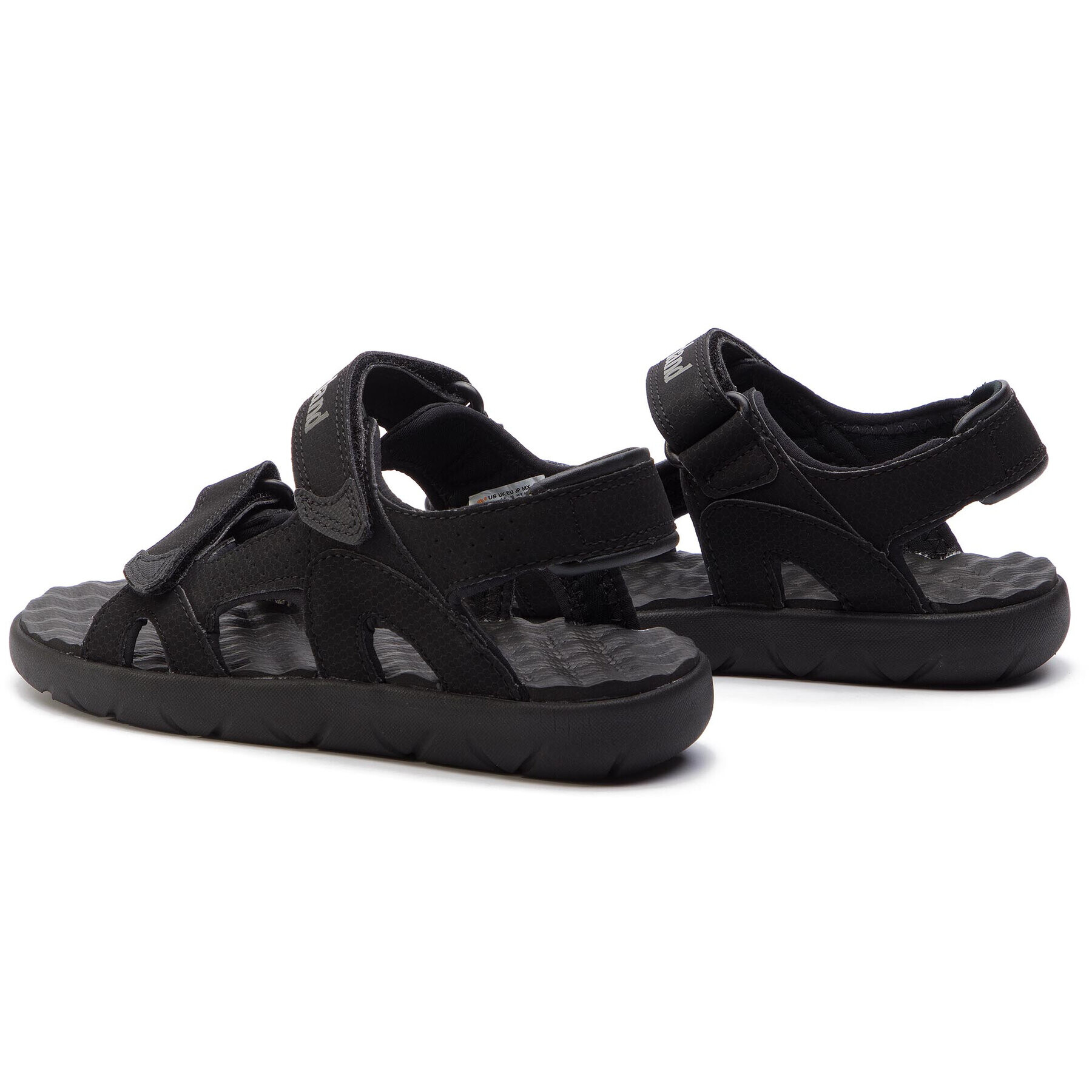 Timberland Сандали Perkins Row 2-Strap TB0A1QY20011 Черен - Pepit.bg