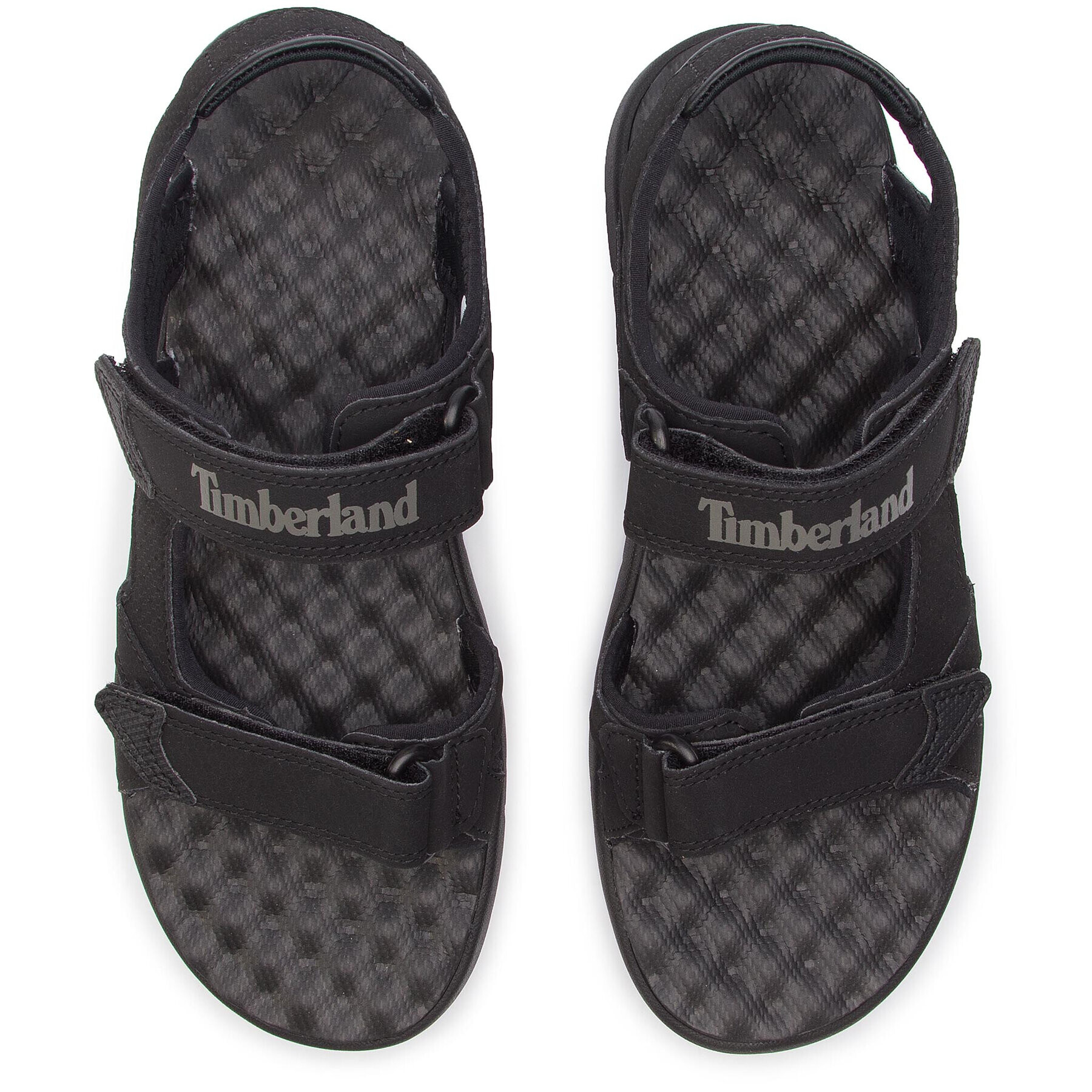 Timberland Сандали Perkins Row 2-Strap TB0A1QY20011 Черен - Pepit.bg