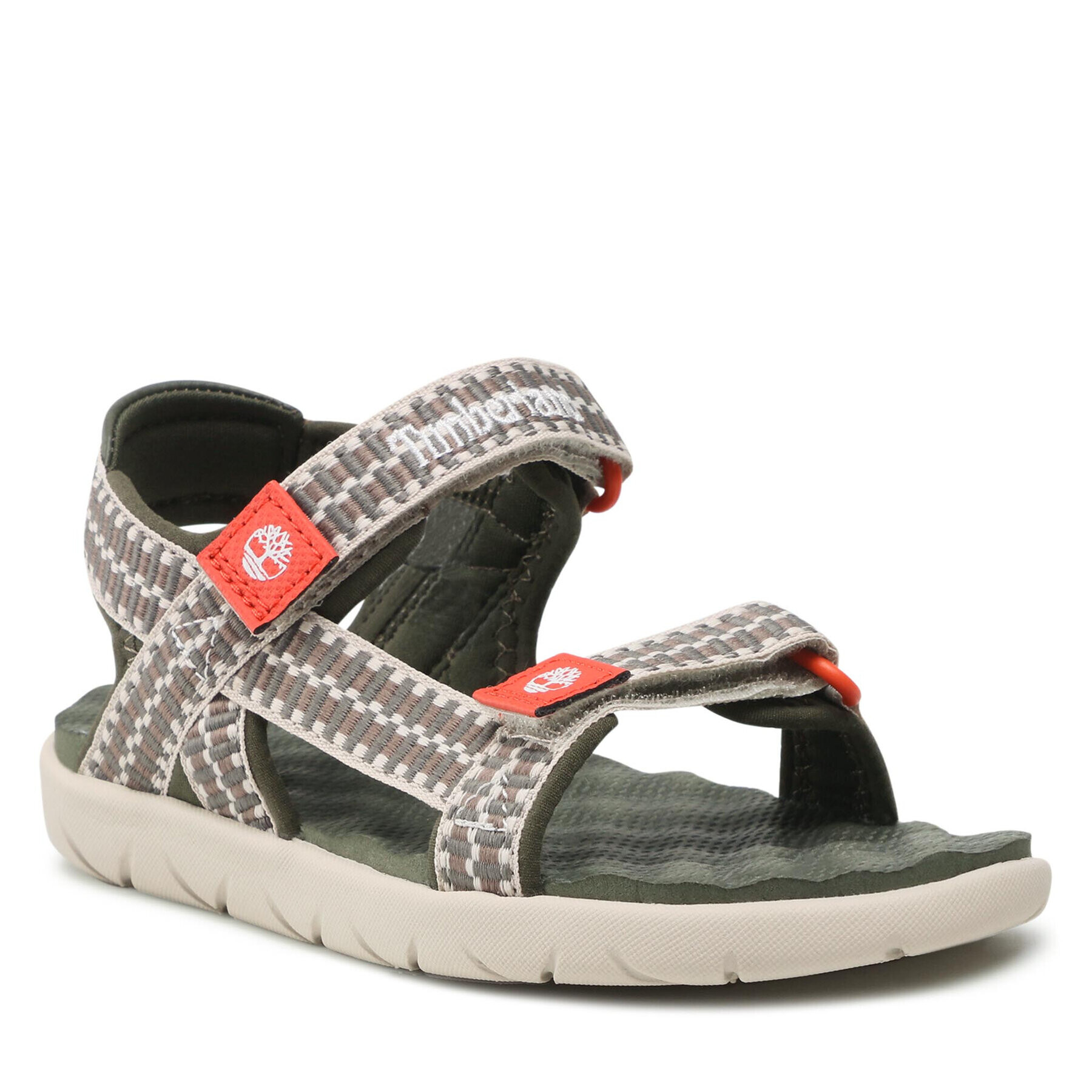 Timberland Сандали Perkins Row Webbing Sndl TB0A2ARJA58 Зелен - Pepit.bg