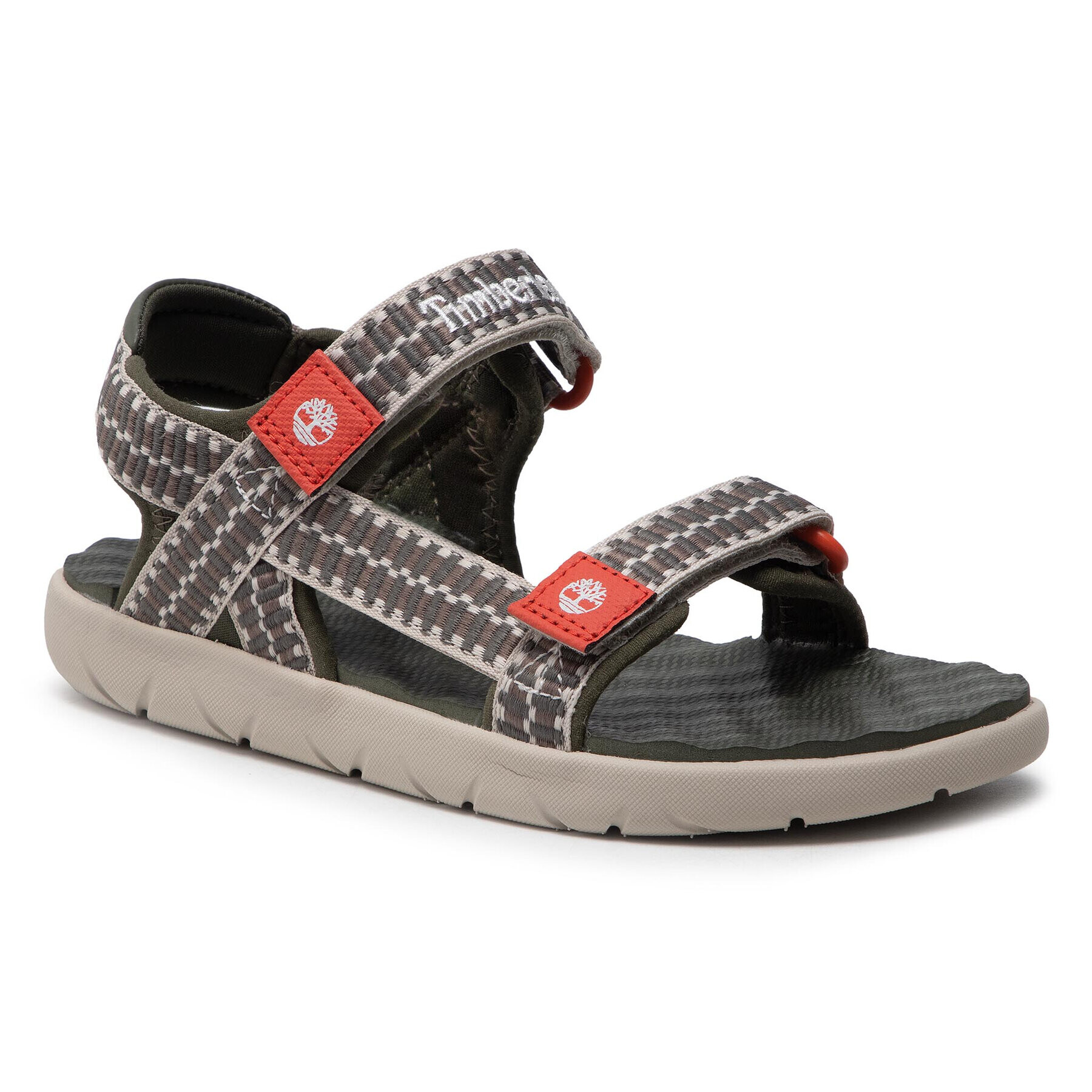 Timberland Сандали Perkins Row Webbing Sndl TB0A2BUAA58 Зелен - Pepit.bg