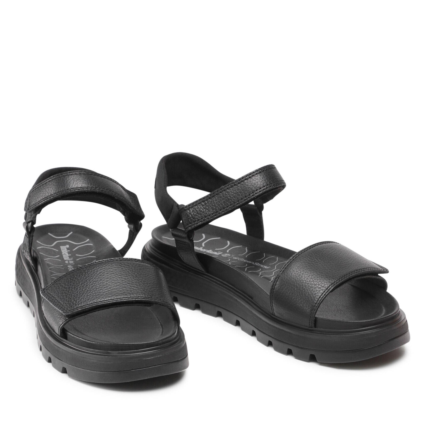 Timberland Сандали Ray City Sandal Ankl Strp TB0A2F2J0151 Черен - Pepit.bg