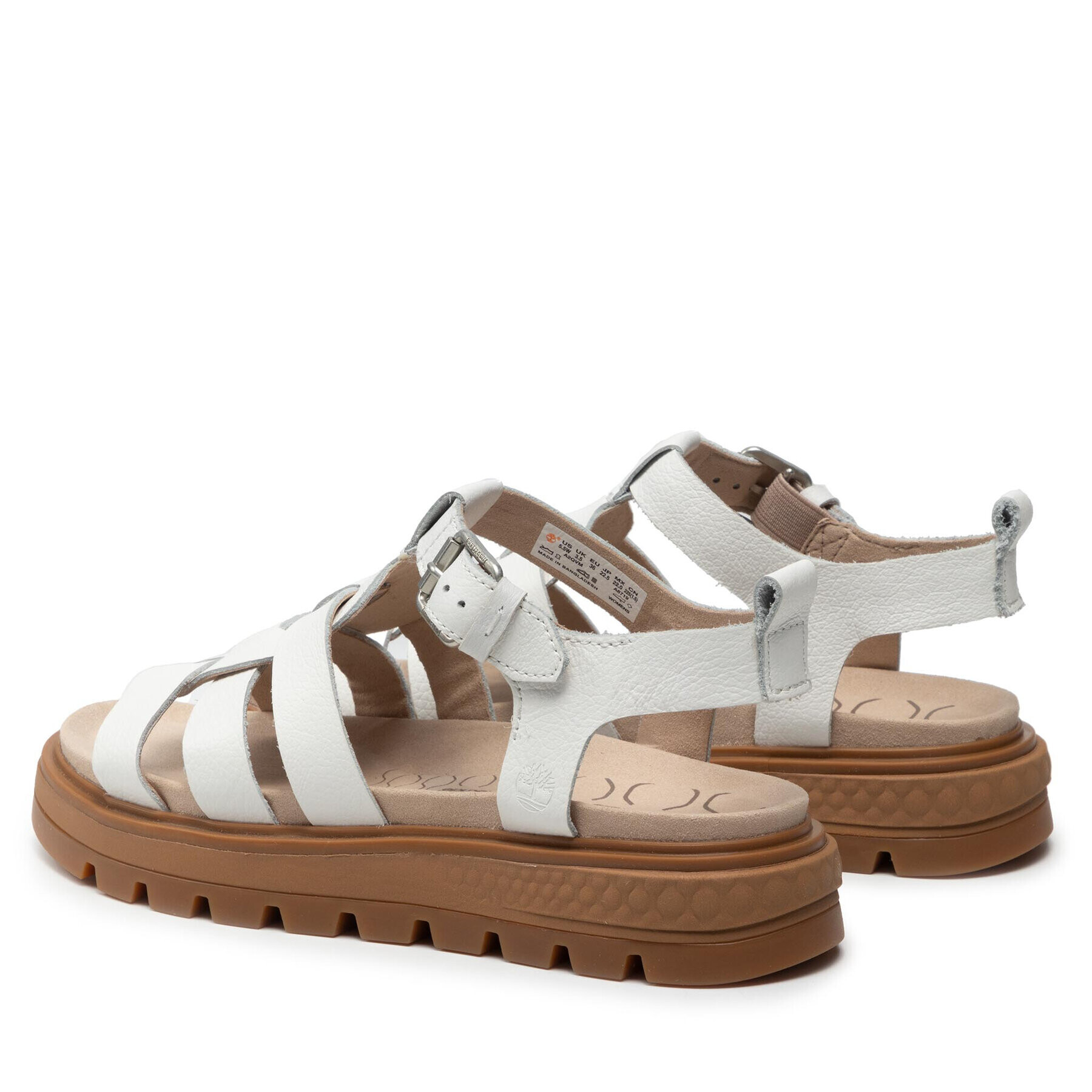 Timberland Сандали Ray City Sandal Fisherman TB0A2QVM1001 Бял - Pepit.bg