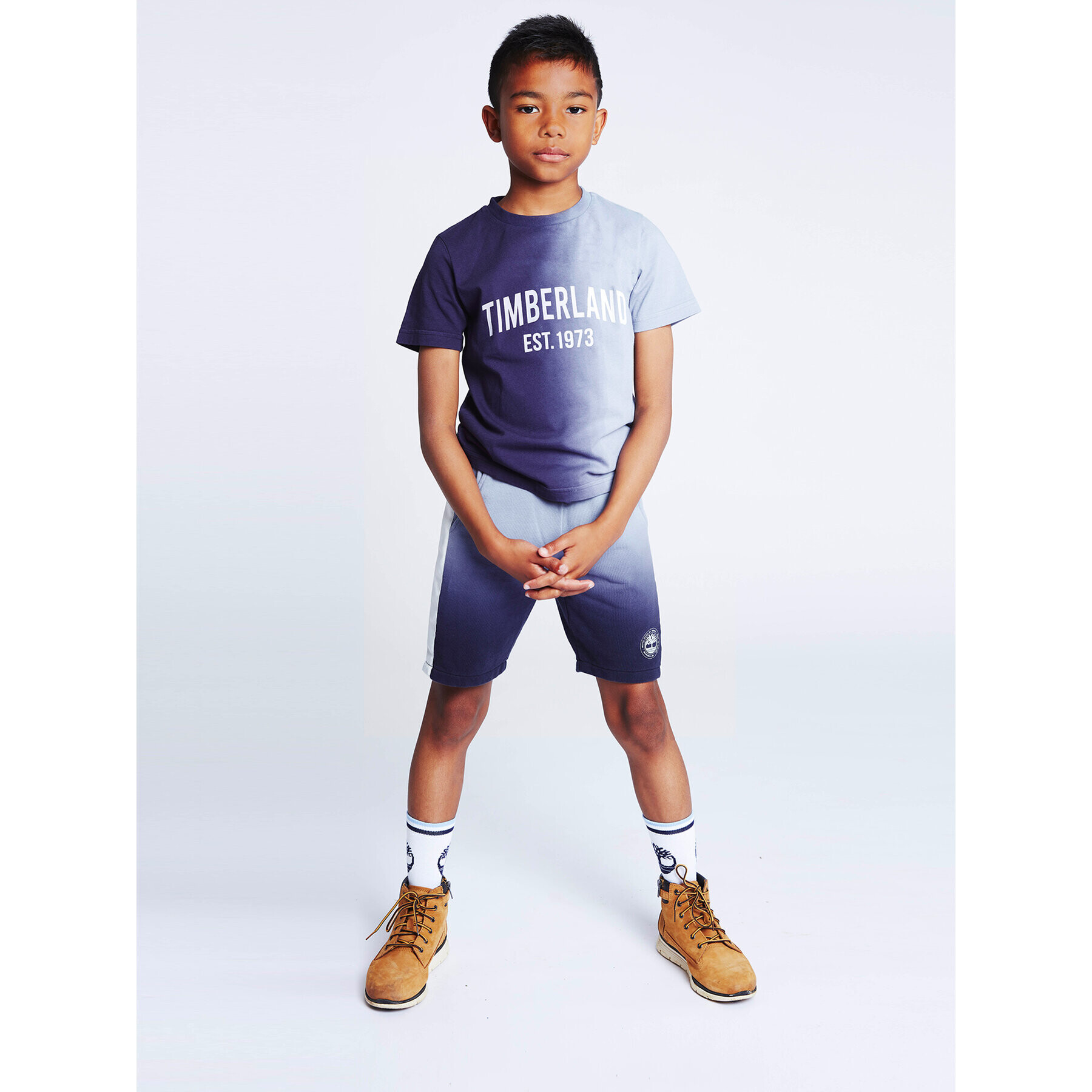 Timberland Шорти от плат T24C16 S Зелен Regular Fit - Pepit.bg