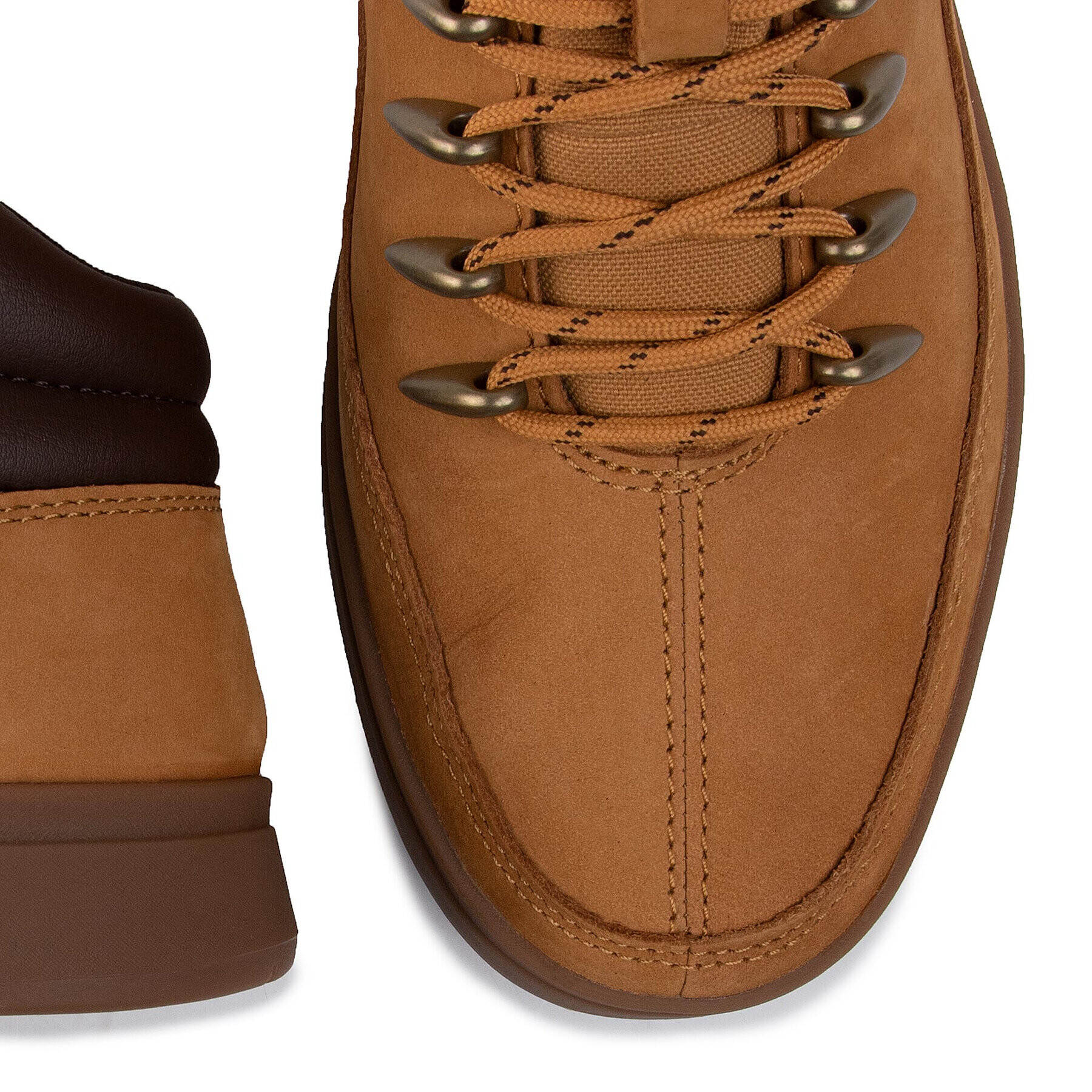 Timberland Сникърси Davis Square Mid Hiker TB0A1UZV7541 Кафяв - Pepit.bg