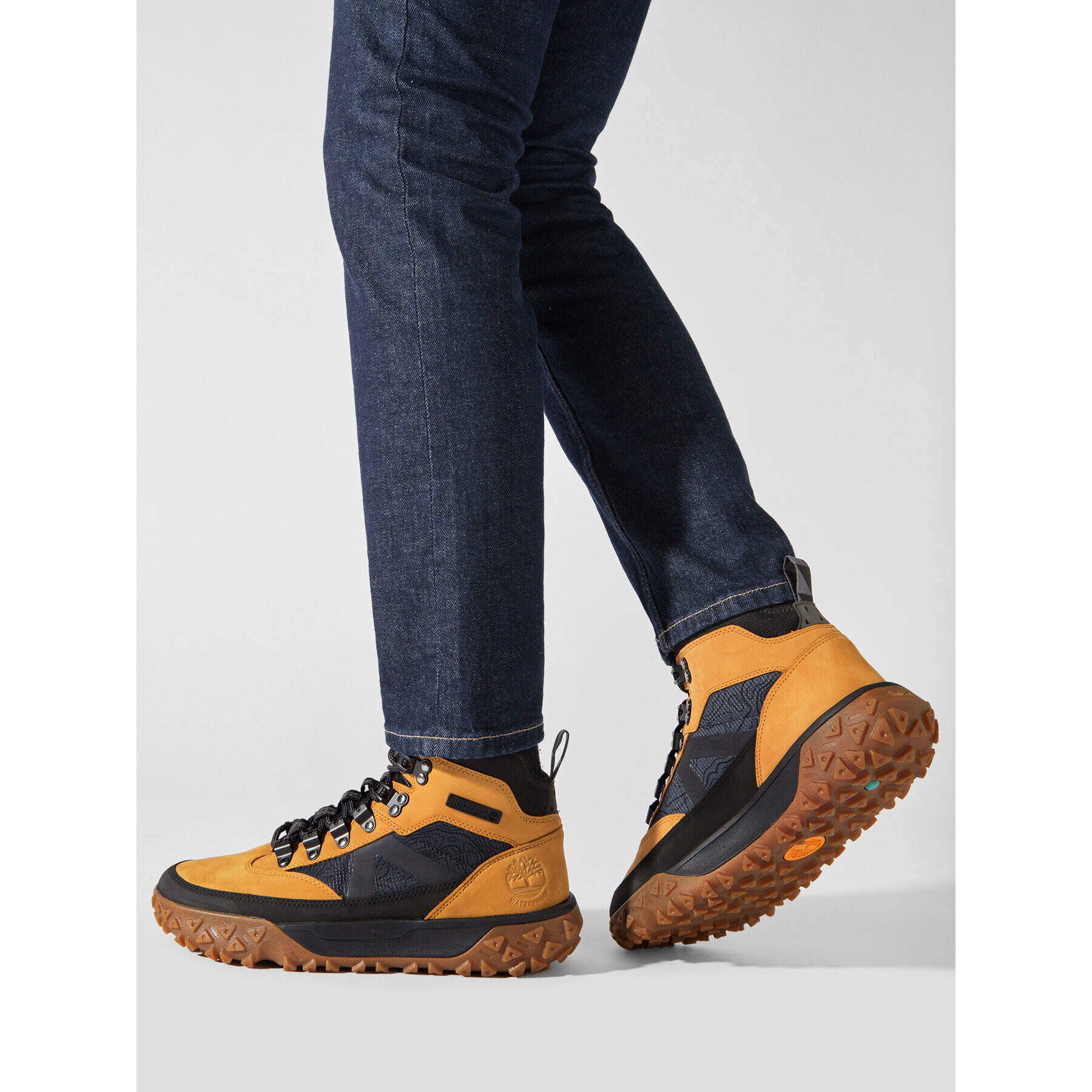 Timberland Сникърси Gs Motion 6 Mid F/L Wp TB0A67JC2311 Кафяв - Pepit.bg