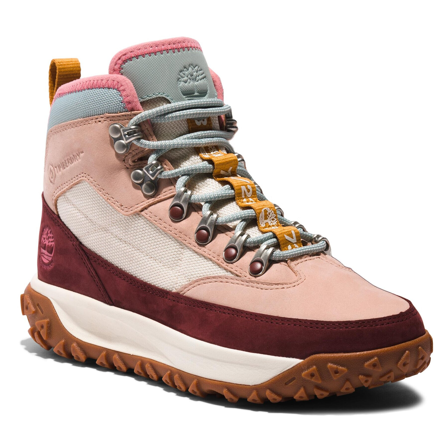 Timberland Сникърси Gs Motion6 Mid F/L Wp TB0A2MVHDR11 Розов - Pepit.bg