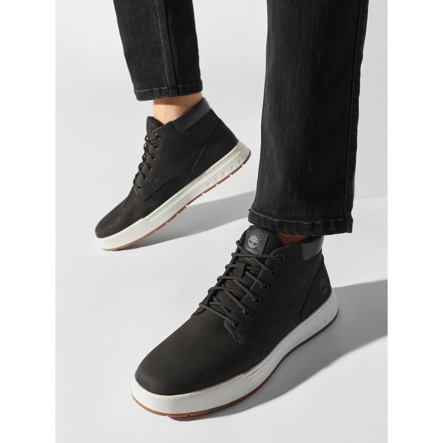 Timberland Сникърси Maple Grove TB0A5PSG0151 Черен - Pepit.bg