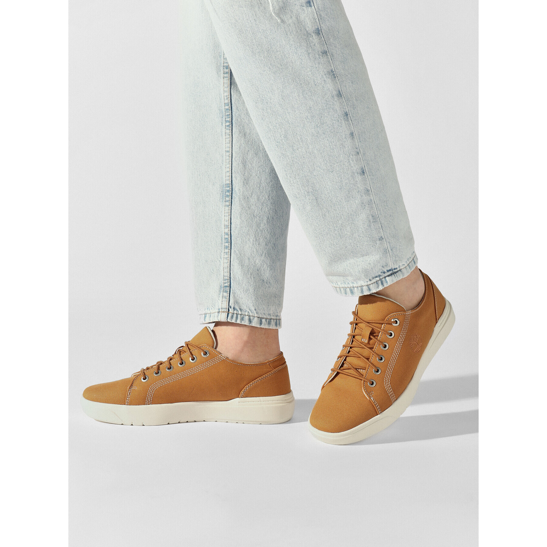 Timberland Сникърси Seneca Bay Canvas Ox TB0A5P487631 Кафяв - Pepit.bg