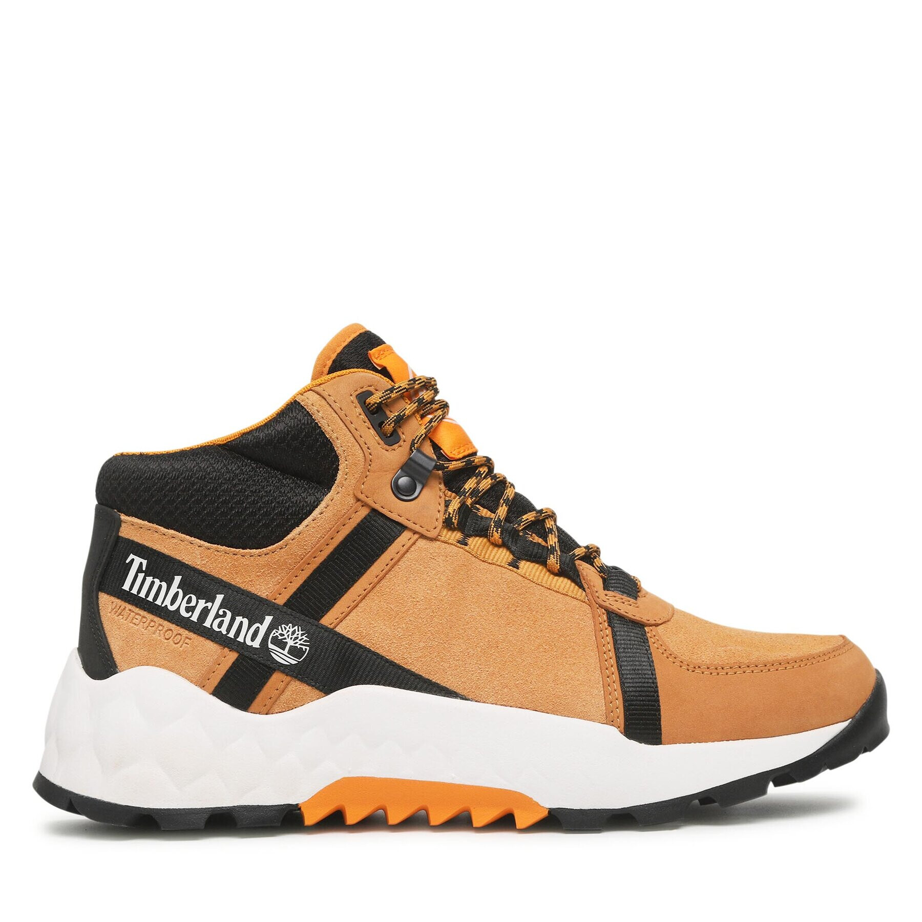 Timberland Сникърси Solar Wave Waterproof Mid TB0A43QK2311 Кафяв - Pepit.bg